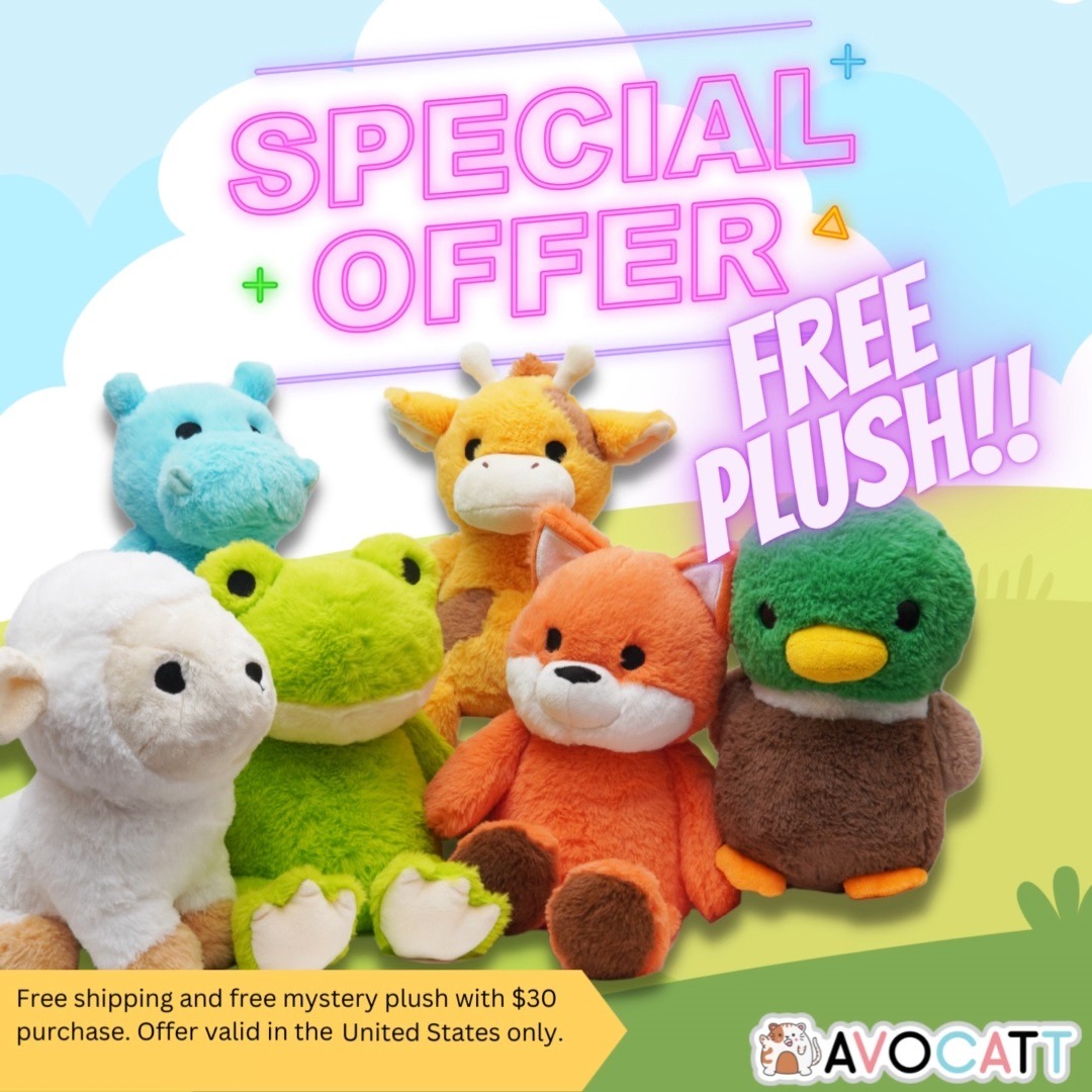 Avocattplushie Facebook ad: Avocatt Plushie - Cute and Kawaii Plushy Stuffed Animal…