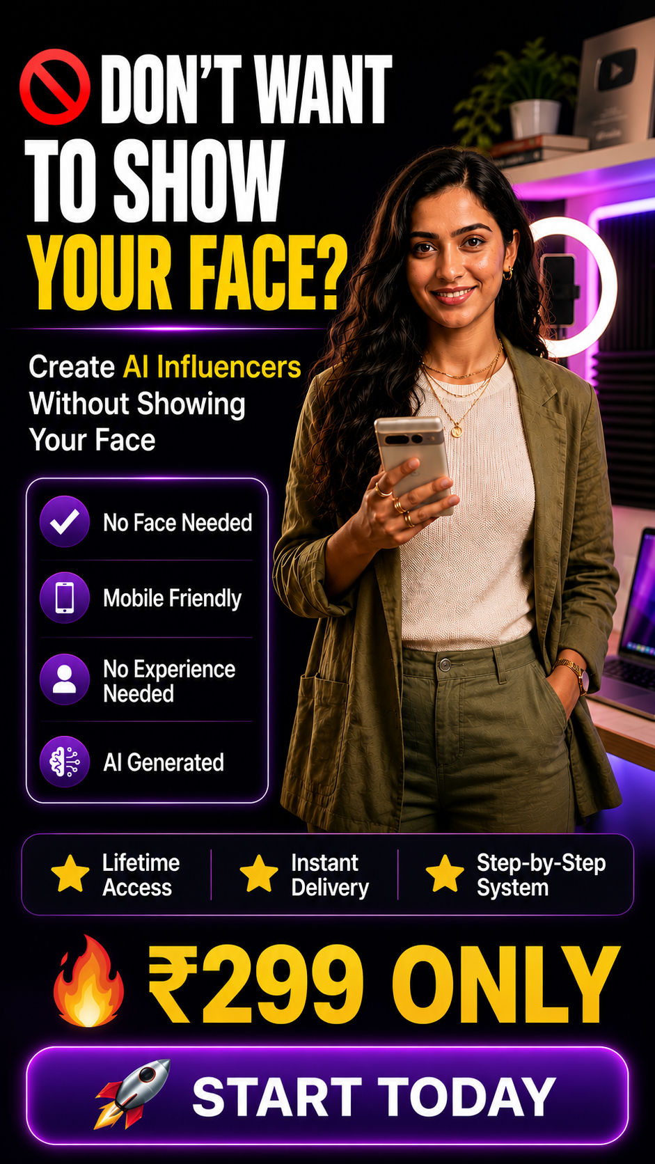 Ai Creator Hub Facebook ad