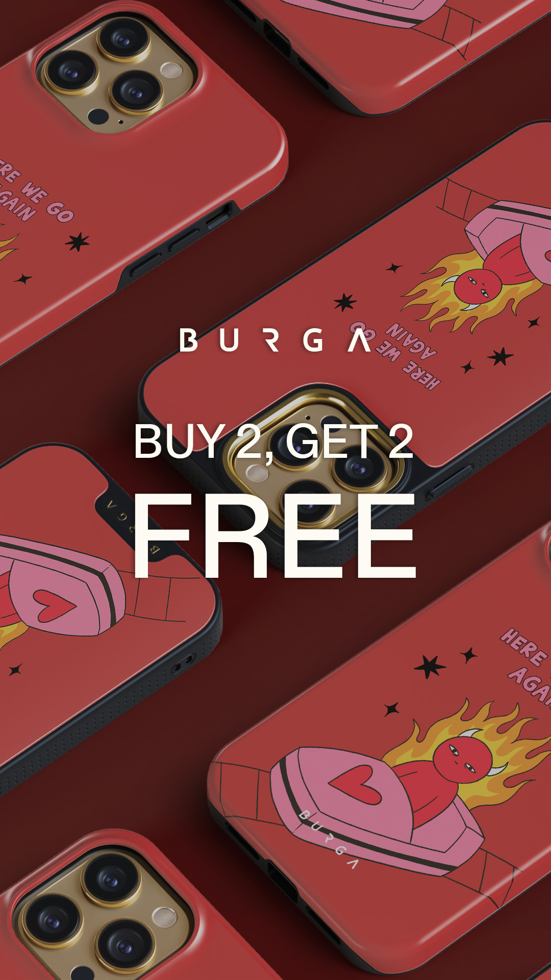 BURGA Facebook ad