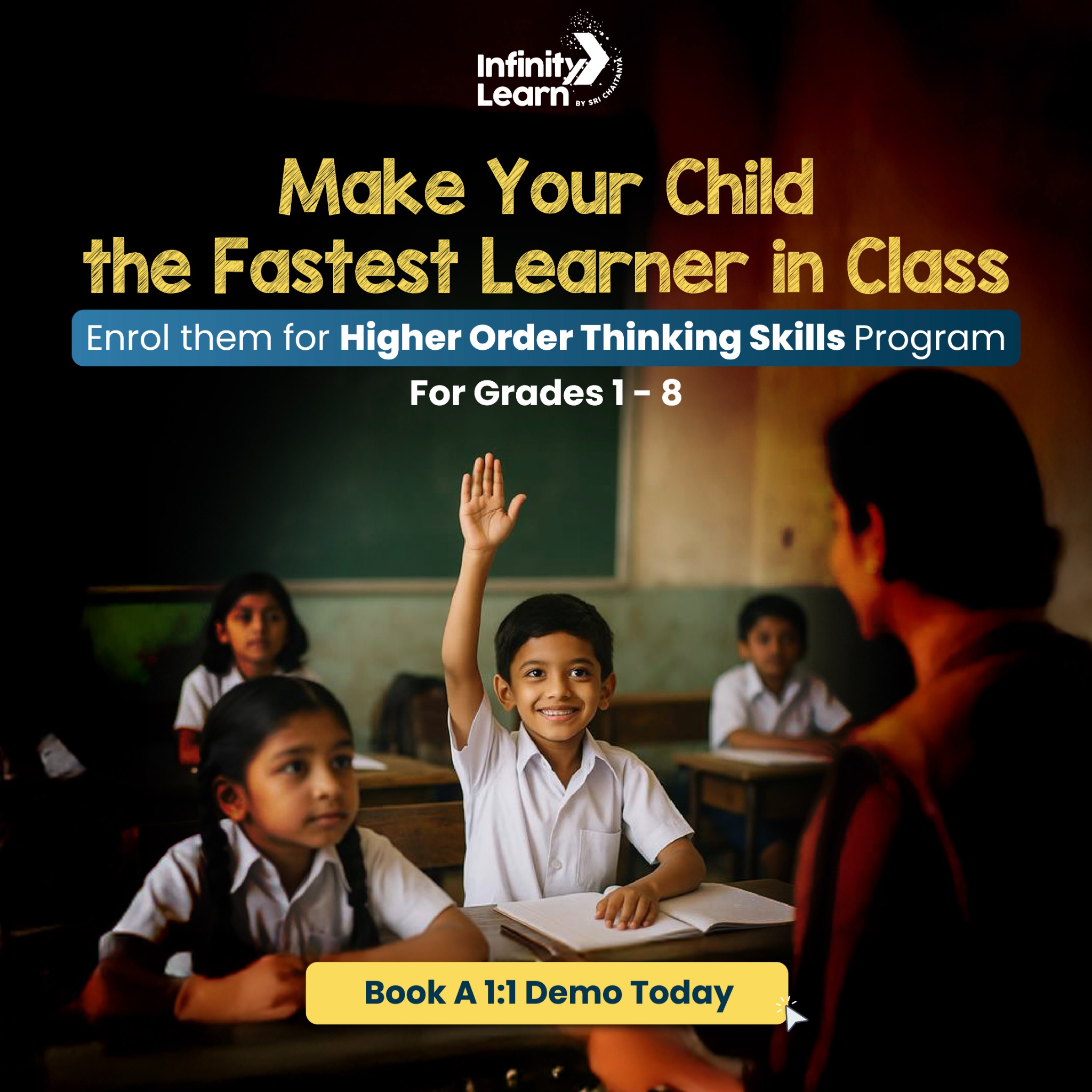 Infinity Learn Facebook ad