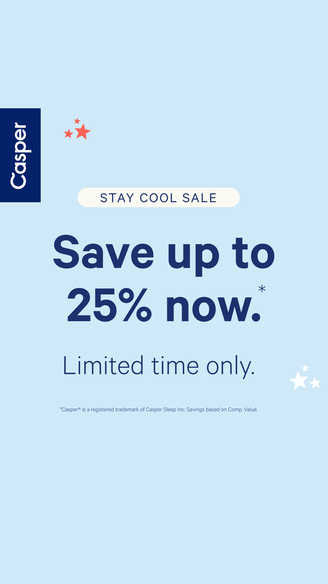 Casper Facebook ad
