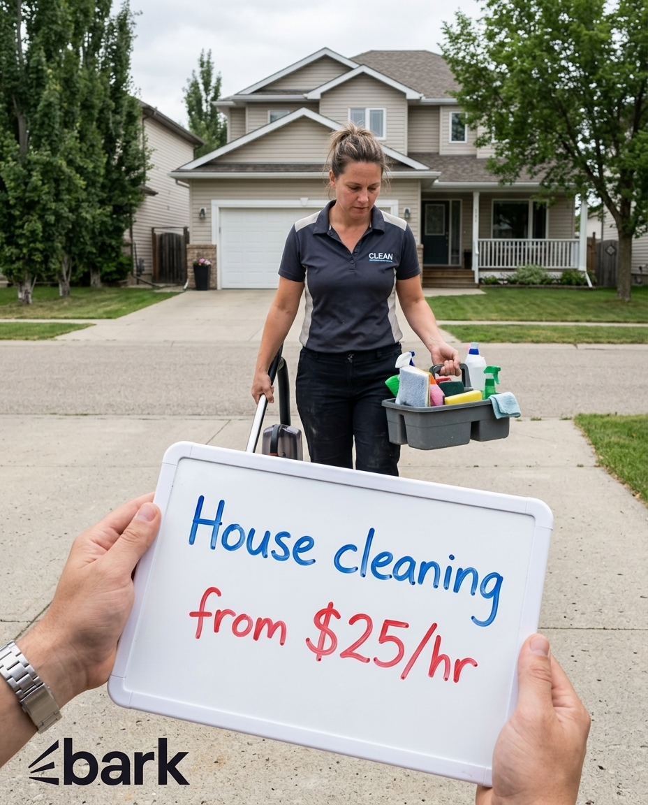 Bark.com Facebook ad: House Cleaners Near You