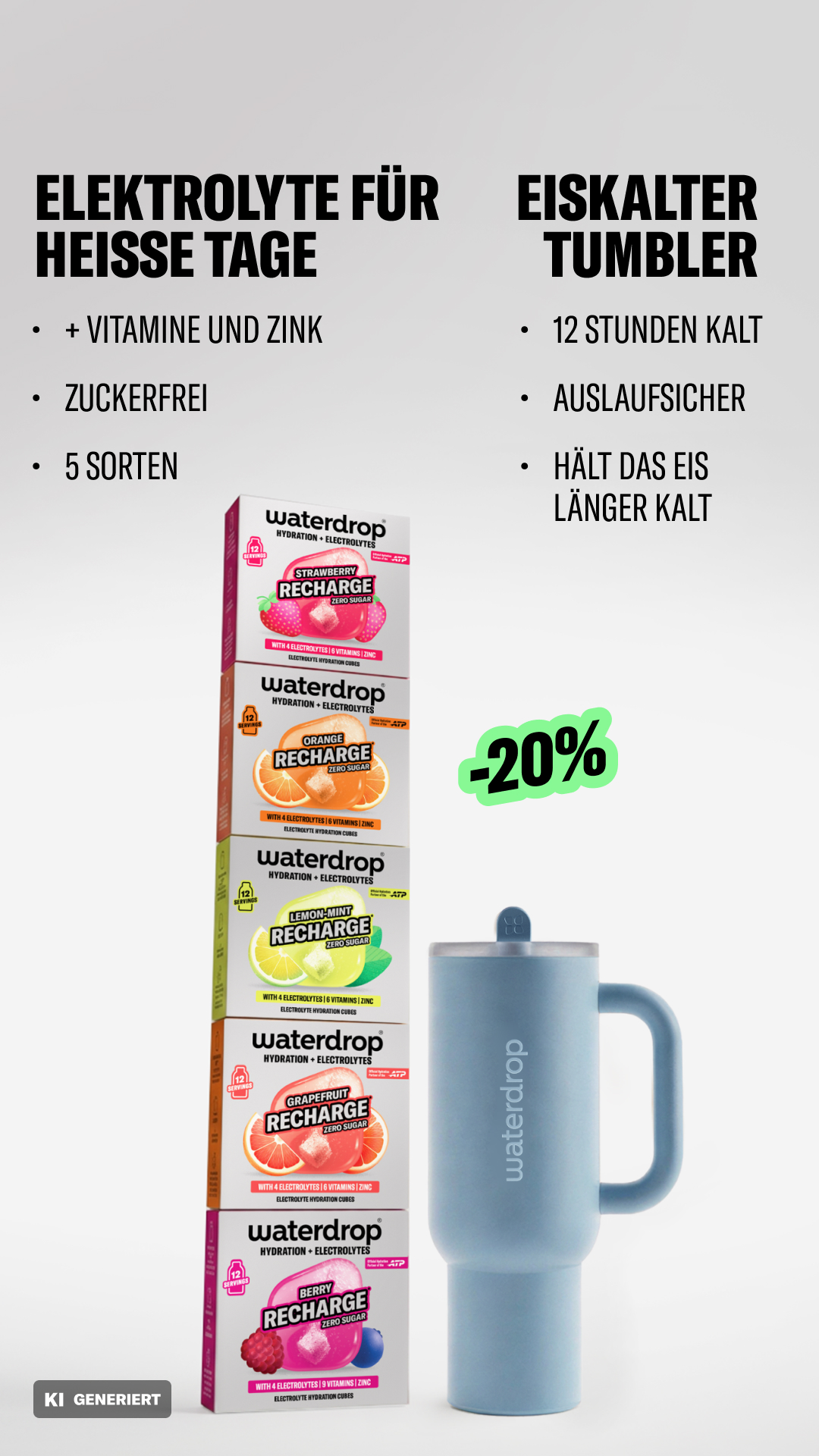 waterdrop Facebook ad