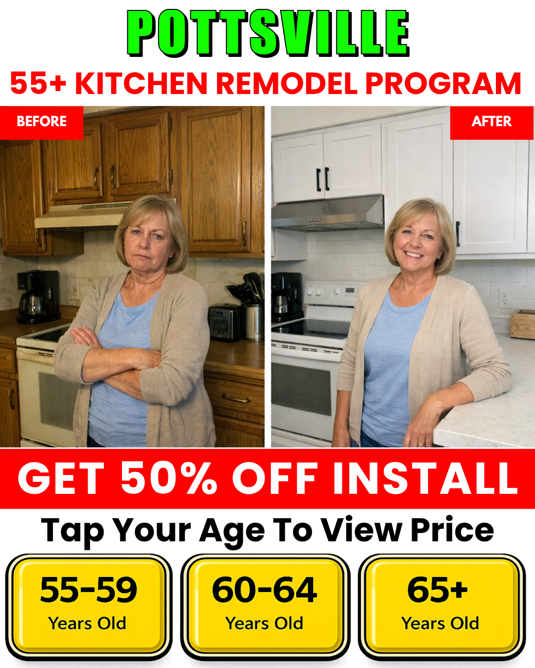 Revelare Kitchens & Bath Facebook ad
