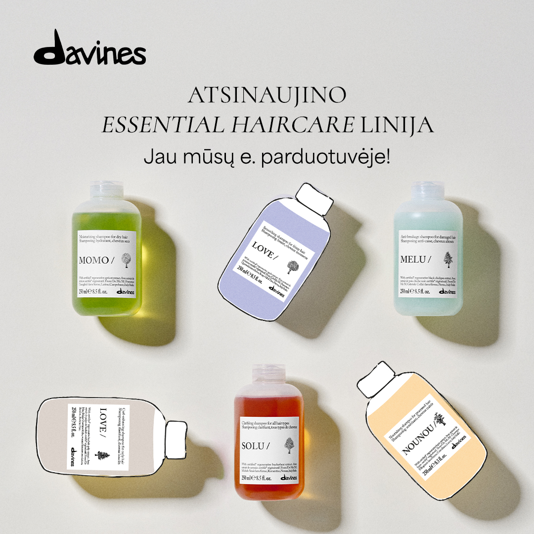 Davines Lithuania Facebook ad