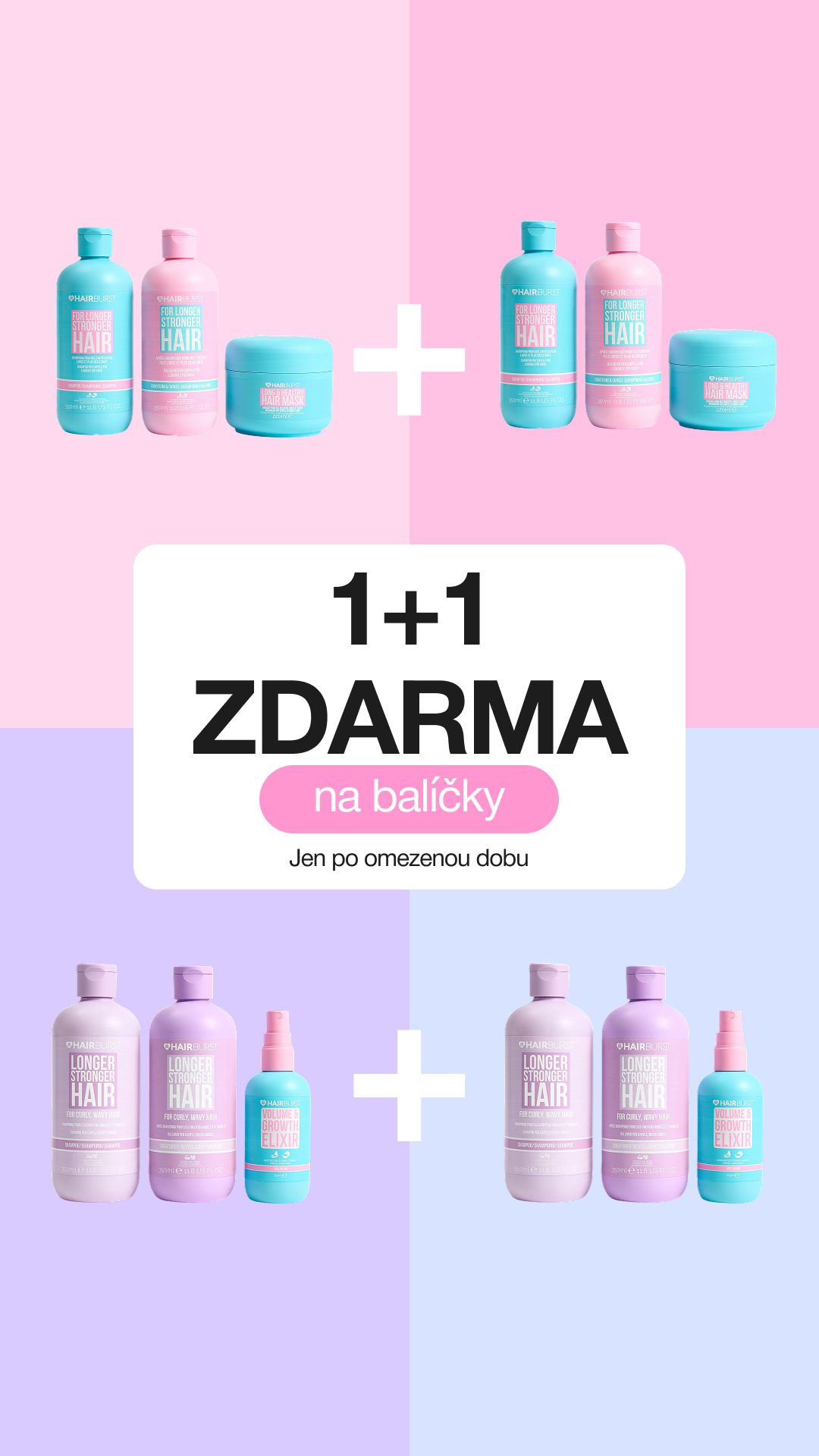 Hairburst Czech Republic Facebook ad
