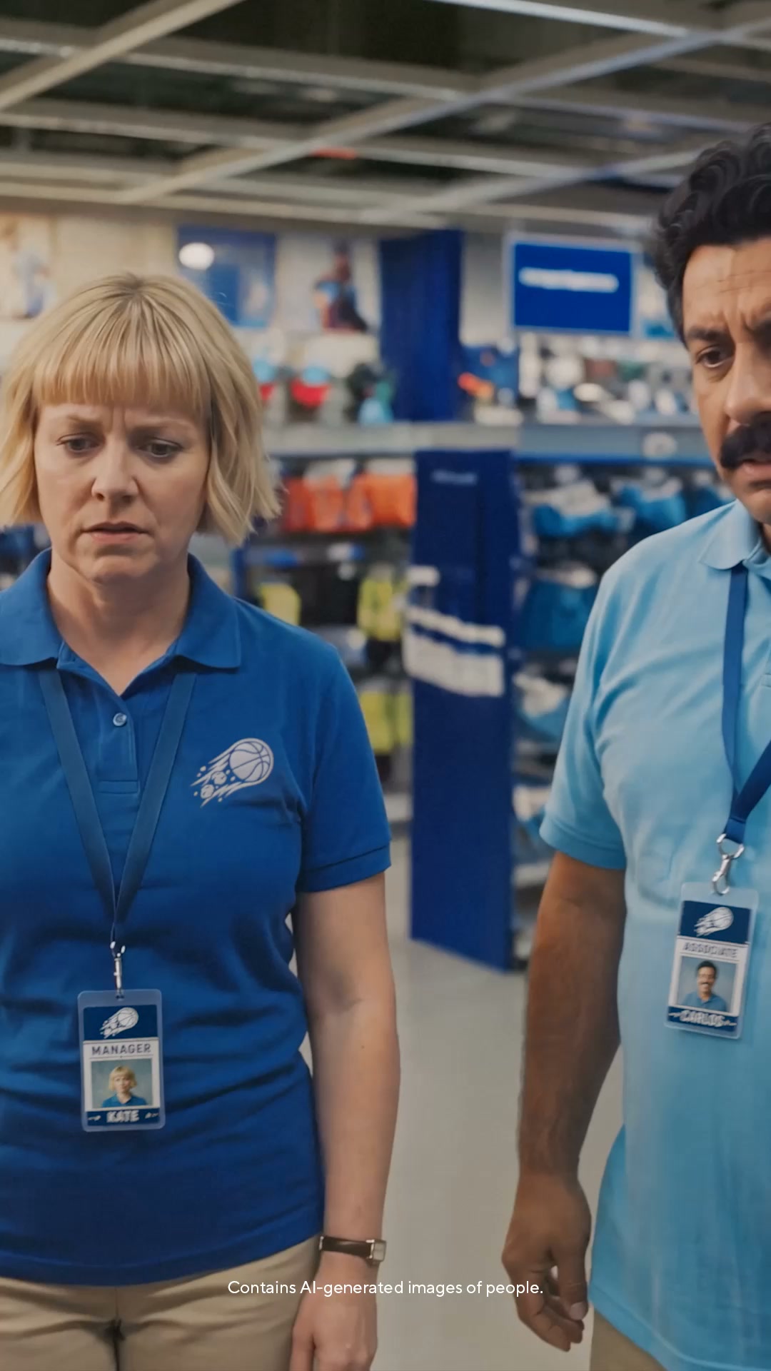 Staples Facebook ad: Custom print, every need.