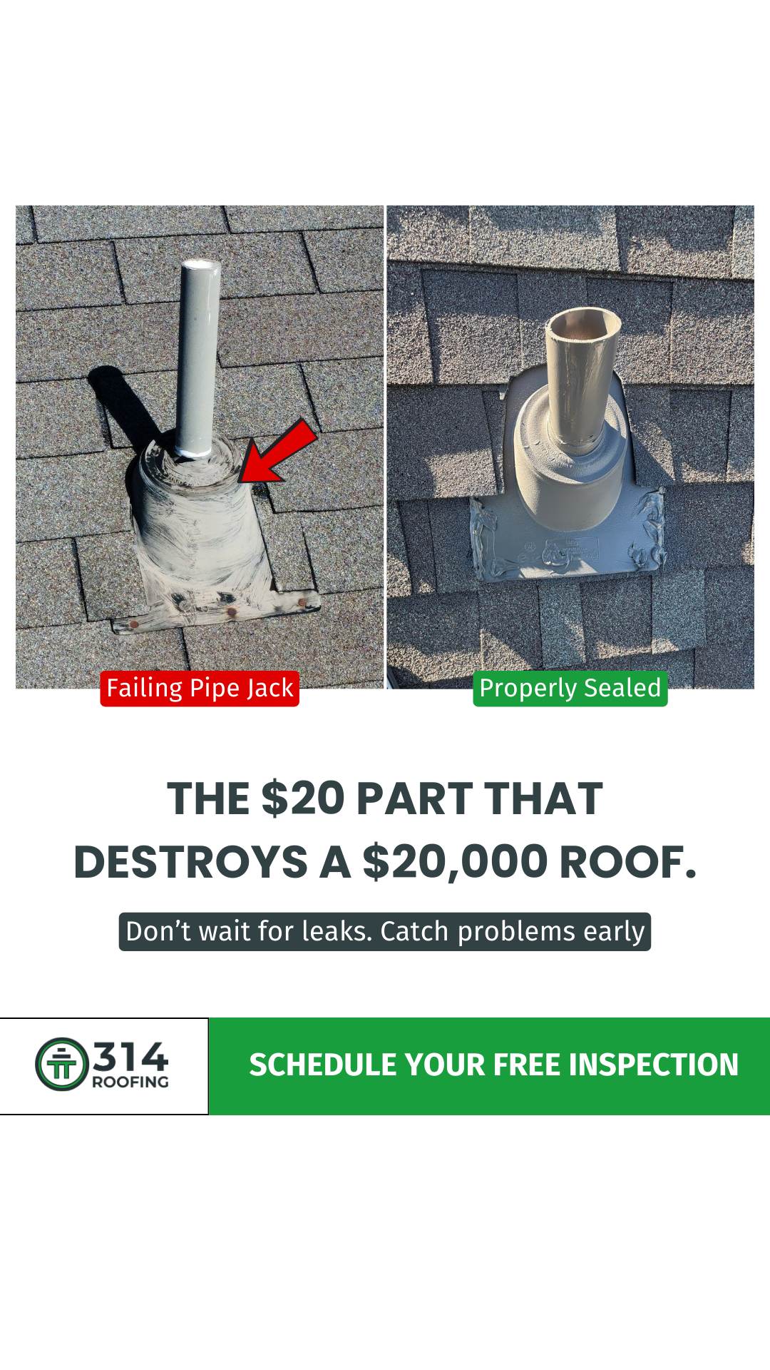 314 Roofing Solutions Facebook ad