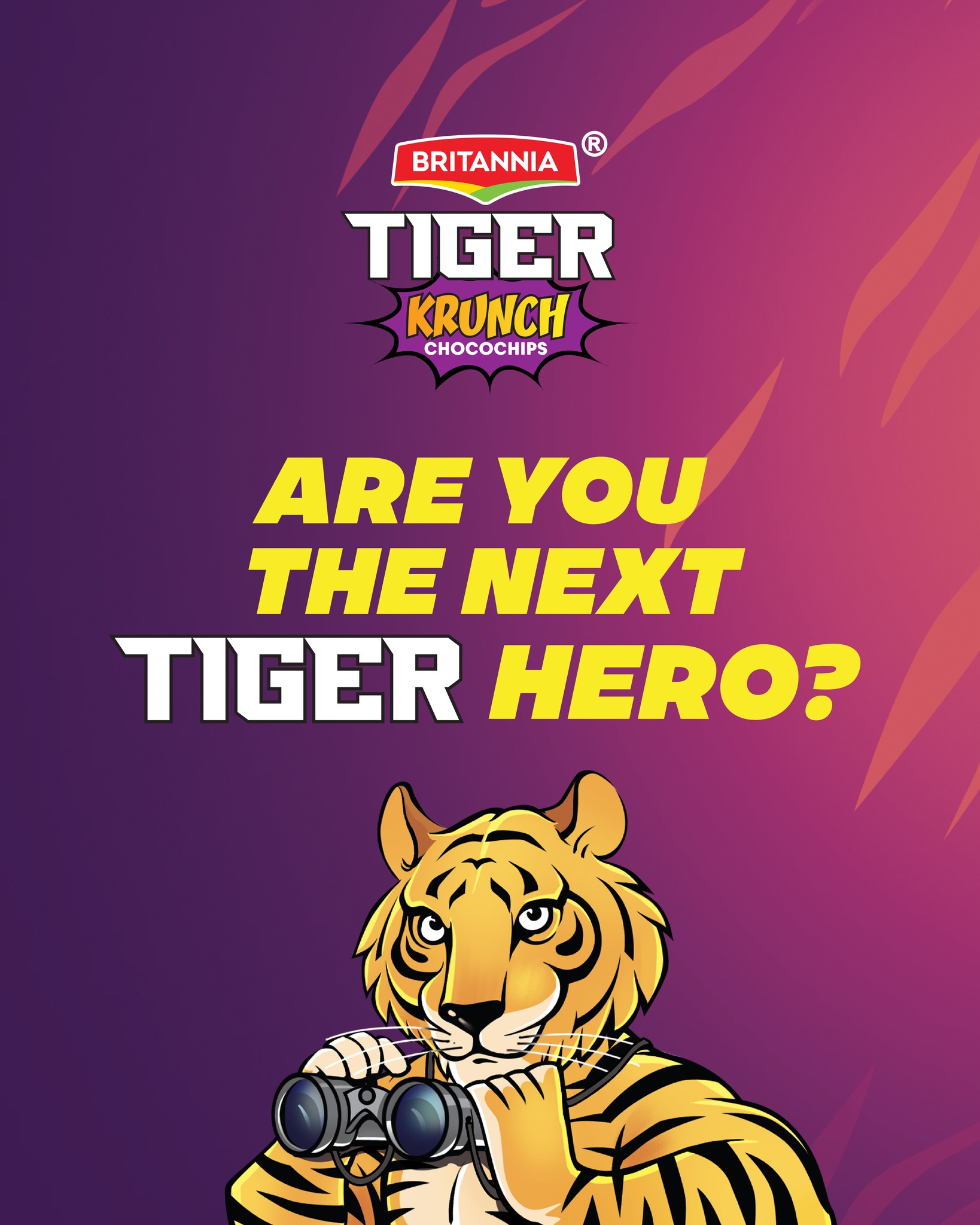 Britannia Industries Facebook ad: With Tiger Hero Hunt, kids step into real-life…