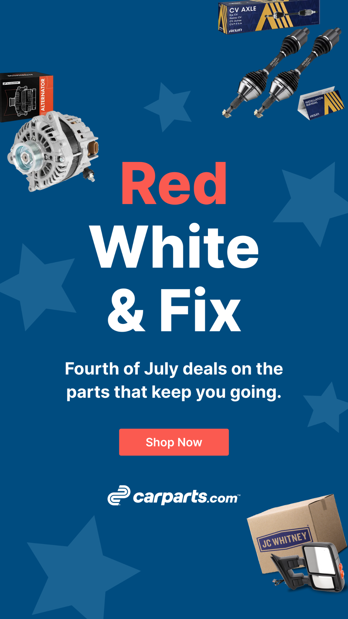 CarParts.com Facebook ad