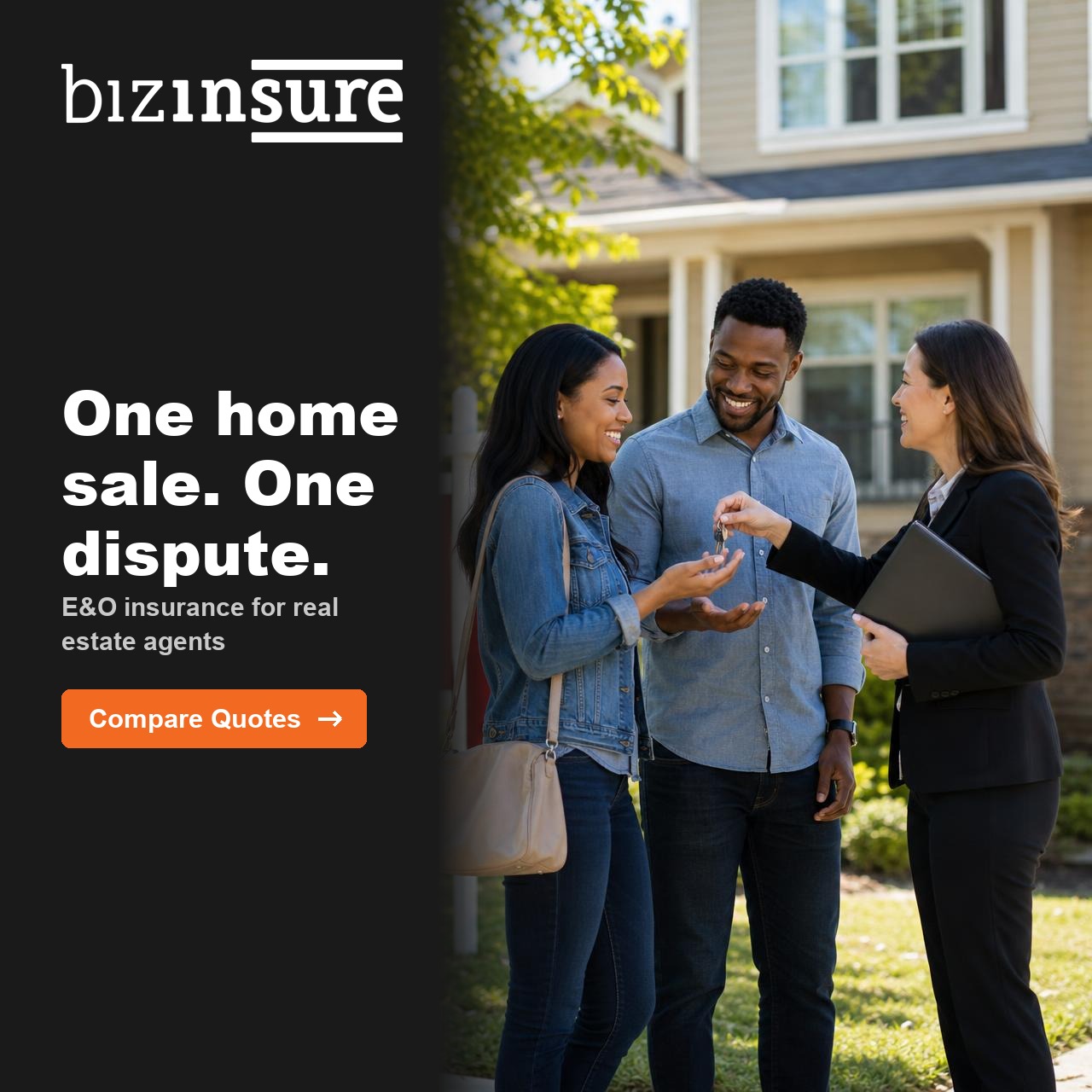 BizInsure Facebook ad: Do you have E&O cover?