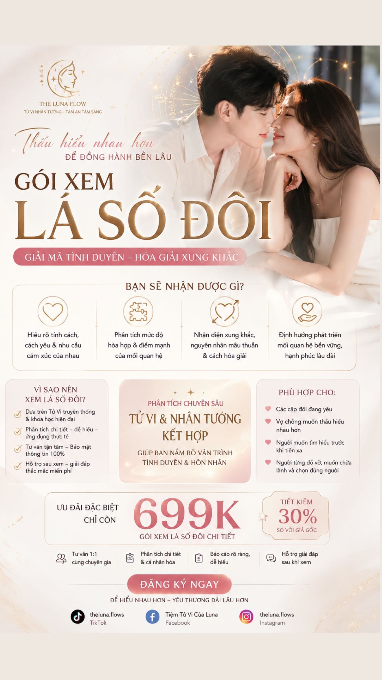 Tiệm Tử Vi của Luna Facebook ad from May 31, 2026