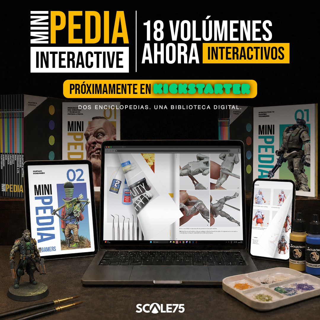 Scale 75 Facebook ad: MINIPEDIA INTERACTIVE en Kickstarter