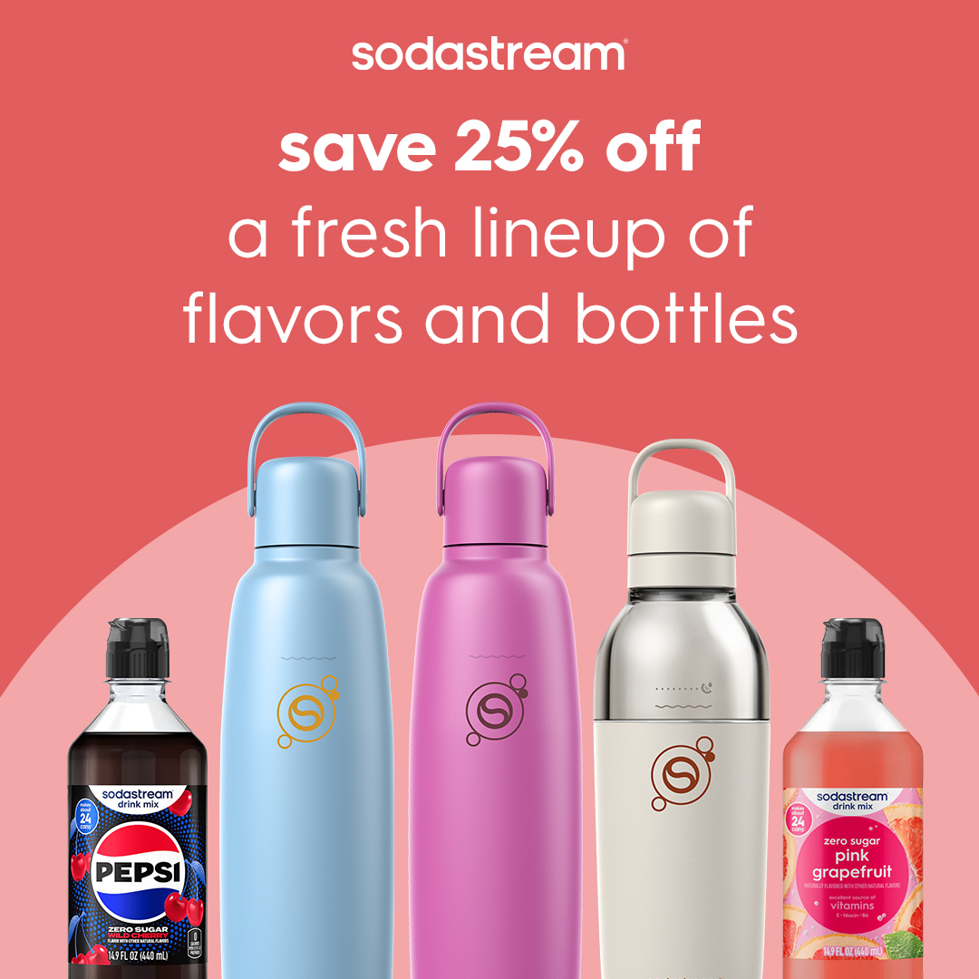 Sodastream Facebook ad