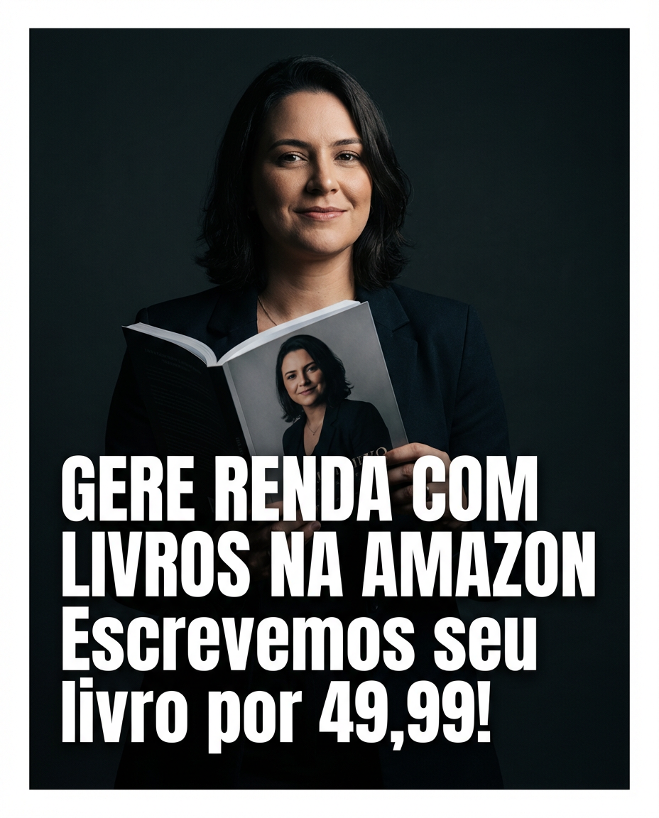Sabhia.ia Facebook ad: PUBLIQUE E GANHE: SEU LIVRO POR R$49,99!