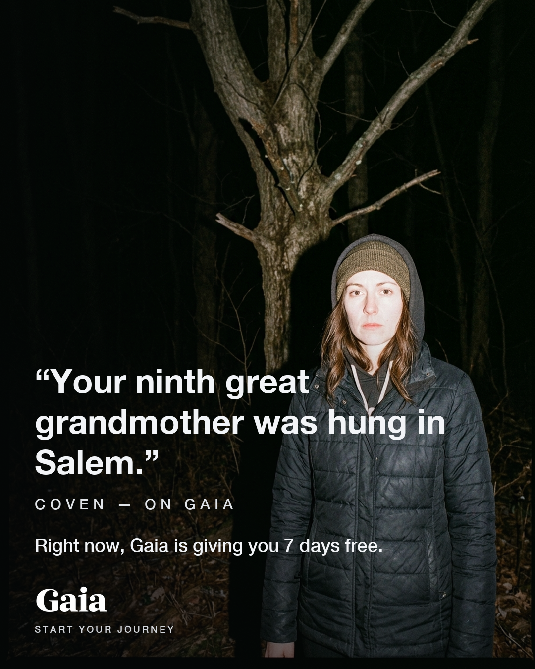 Gaia Facebook ad
