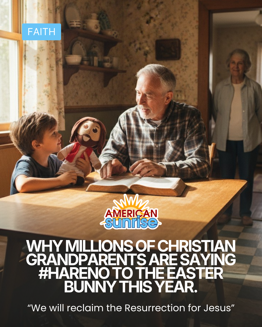 Talking Jesus Doll Facebook ad