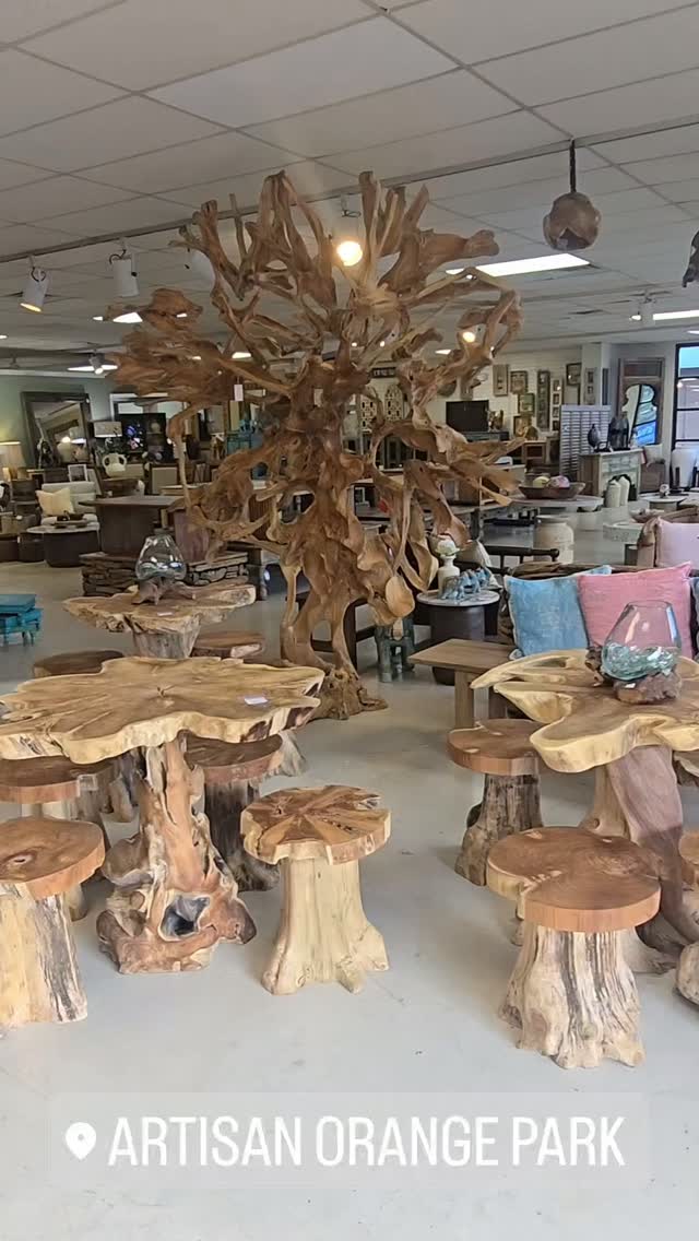 Artisan Orange Park Facebook ad: THE WAIT IS OVER, OUR TEAK ROOT IS…
