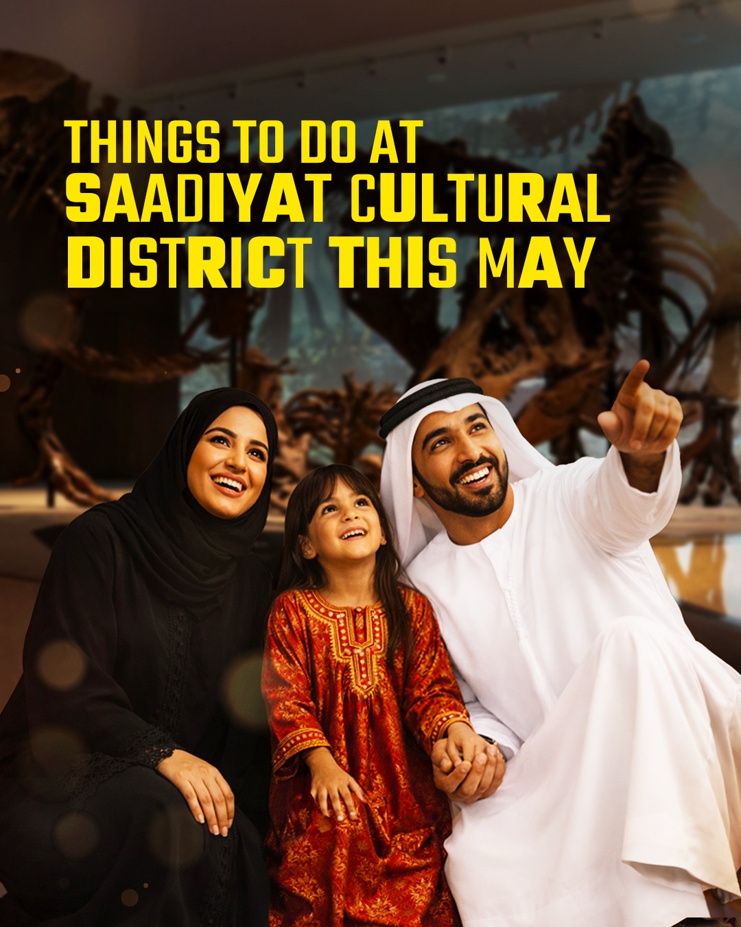 Abu Dhabi Calendar Facebook ad: Discover a month of workshops, activities, and cultural…