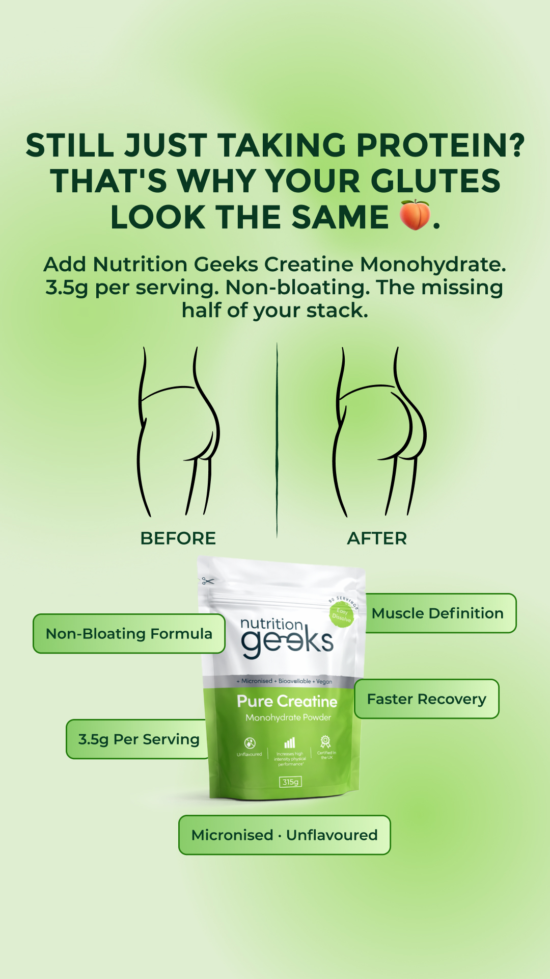 Nutrition Geeks Facebook ad