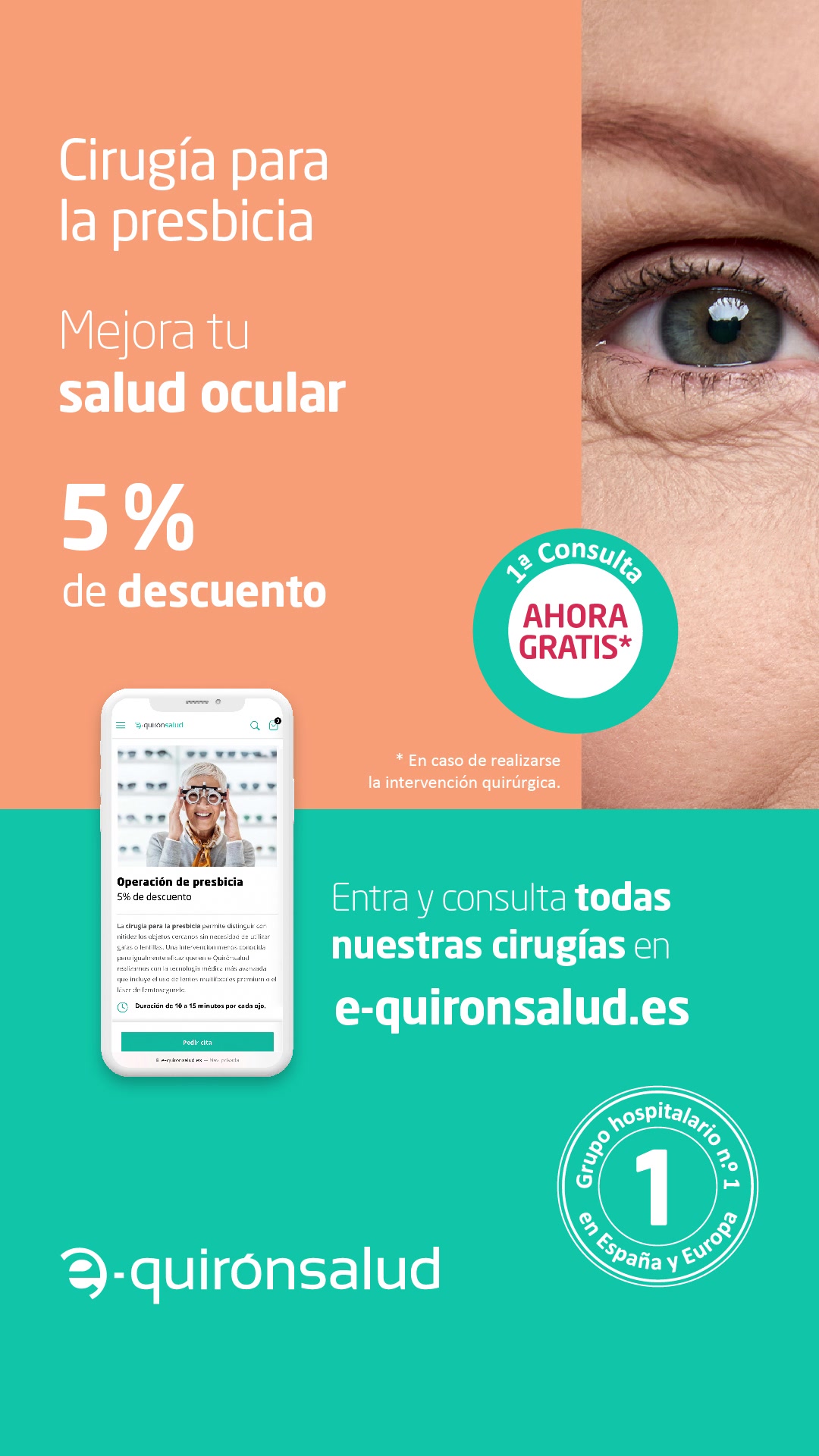quirónsalud Facebook ad from Mar 11, 2026