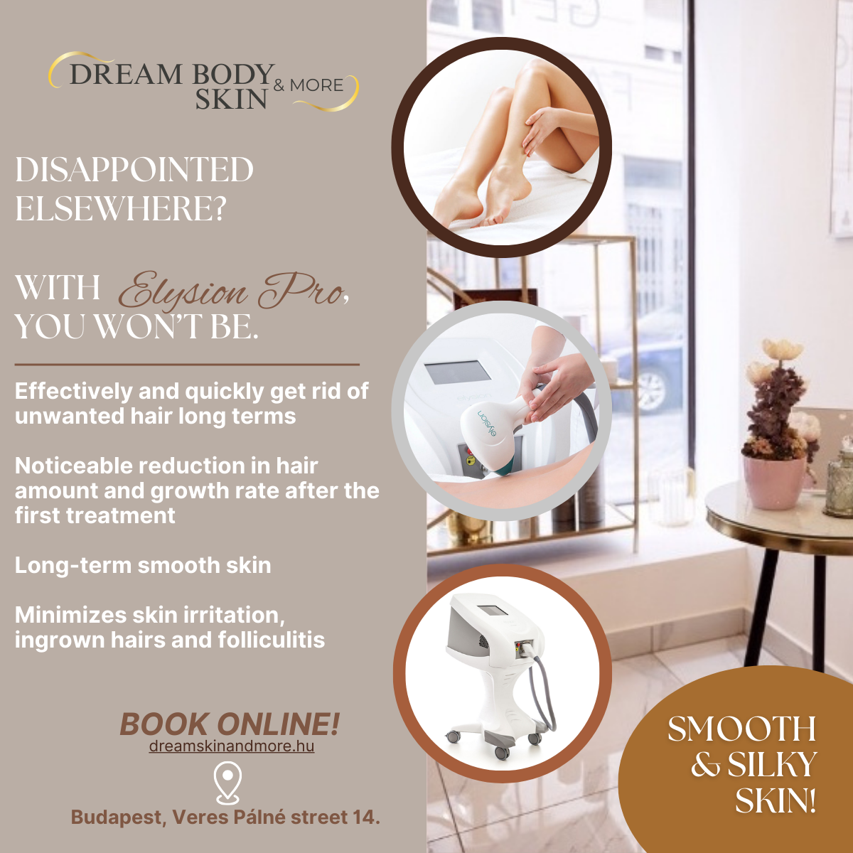 Dream Skin & More Beauty Salon Facebook ad from Mar 22, 2026