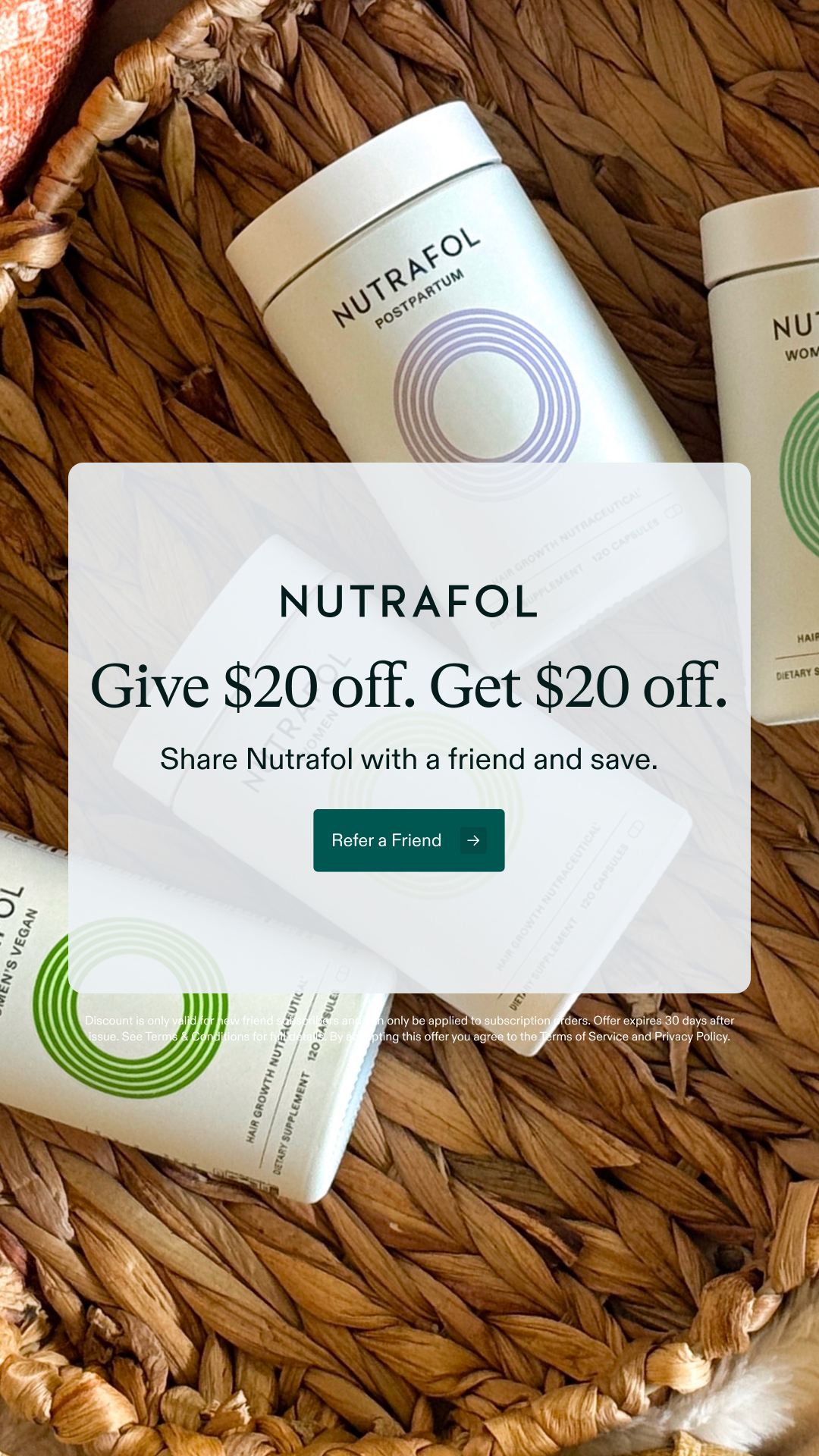 Nutrafol Facebook ad