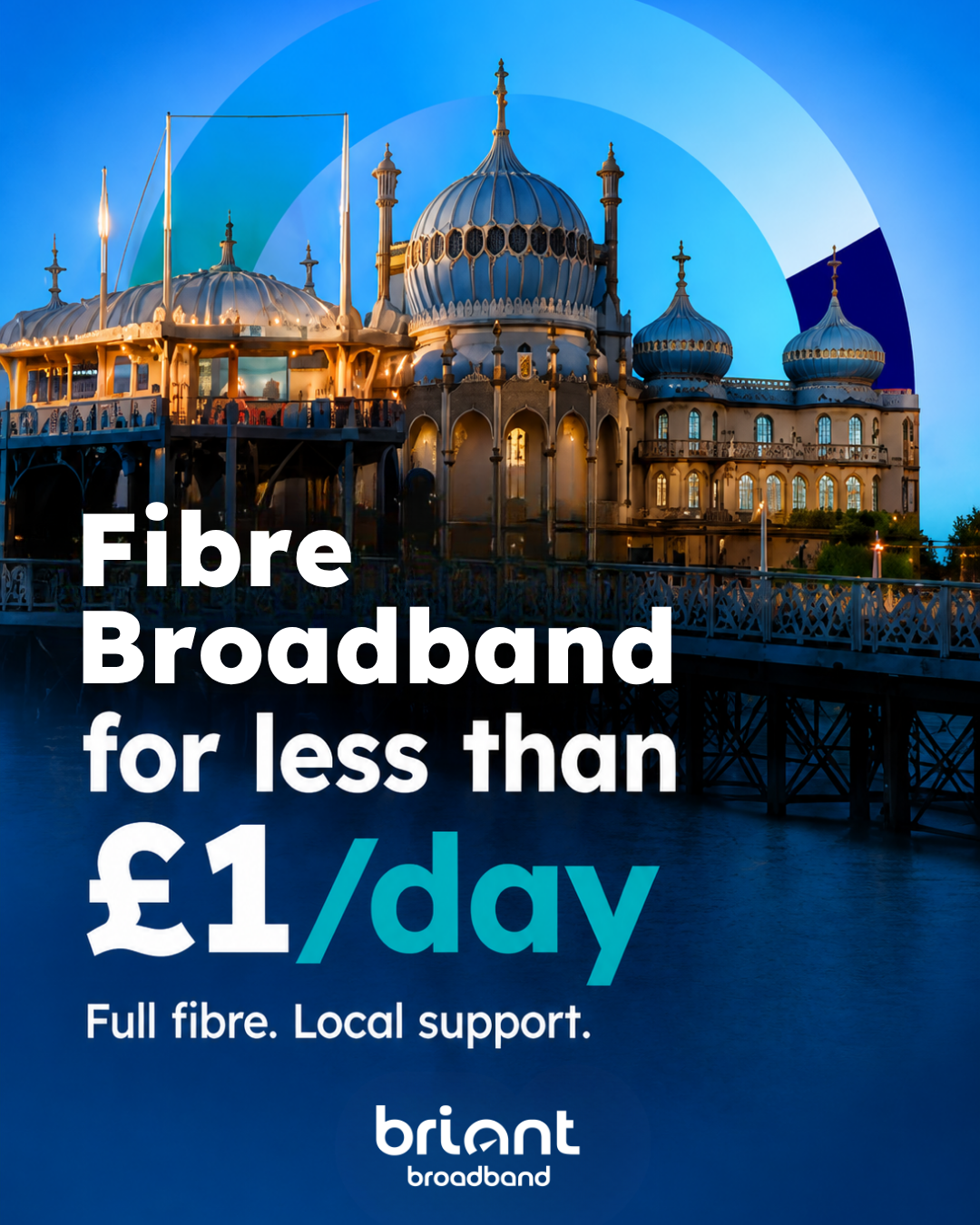 Briant Broadband Facebook ad from May 8, 2026