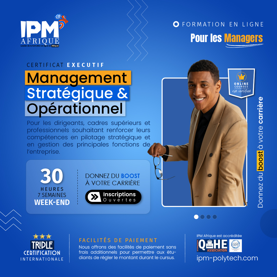 IPM- Institut polytechnique de Marrakech Facebook ad