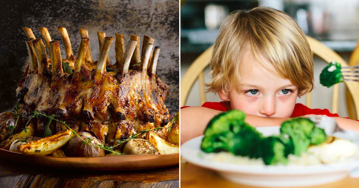 Quizly Facebook ad: Eat Your Way Through This Picky Eater Buffet And We’ll…