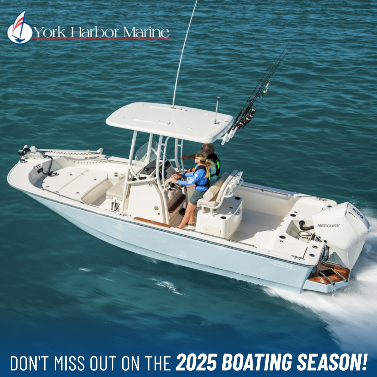 York Harbor Marine Service Facebook ad: Relax Knowing Your Family Will Be Able To…
