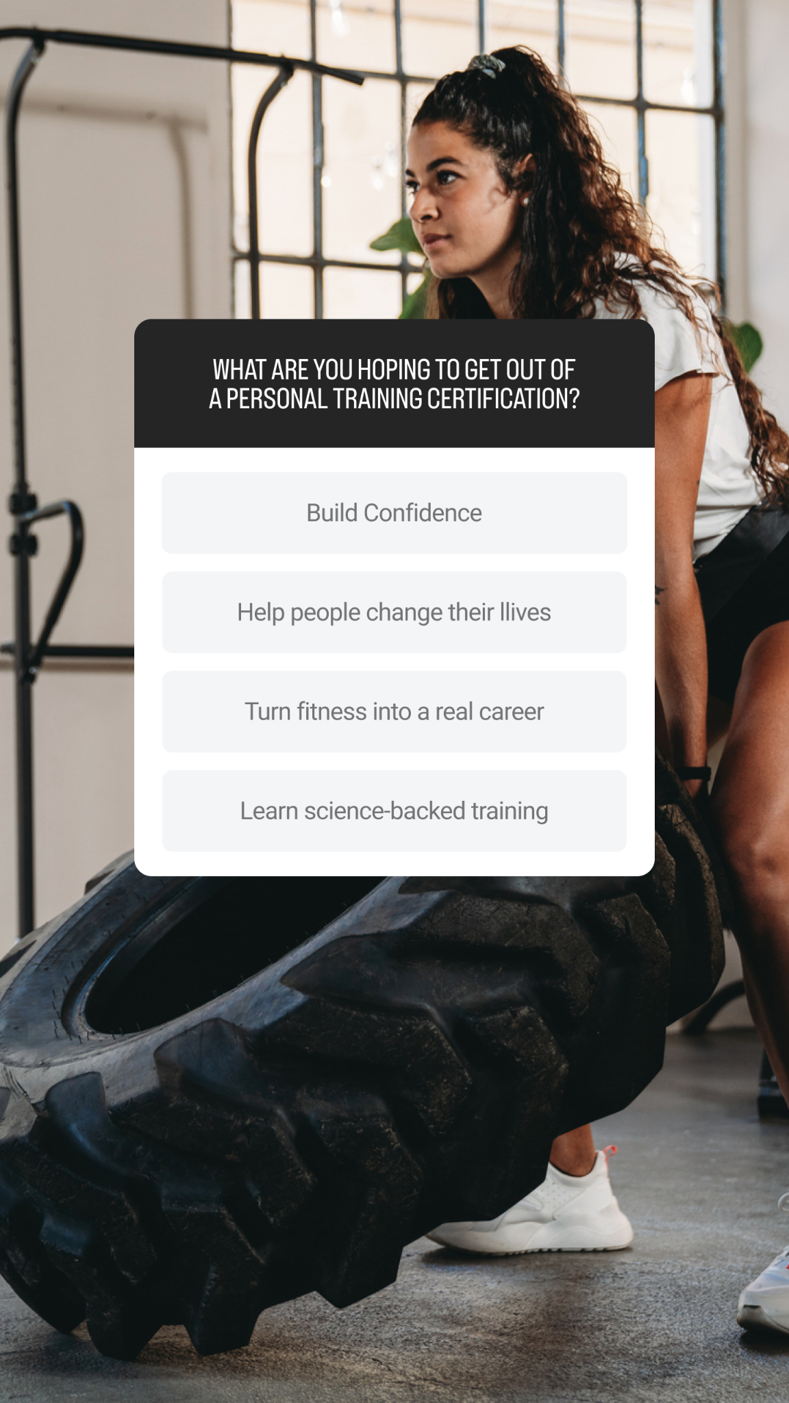 National Academy of Sports Medicine (NASM) Facebook ad