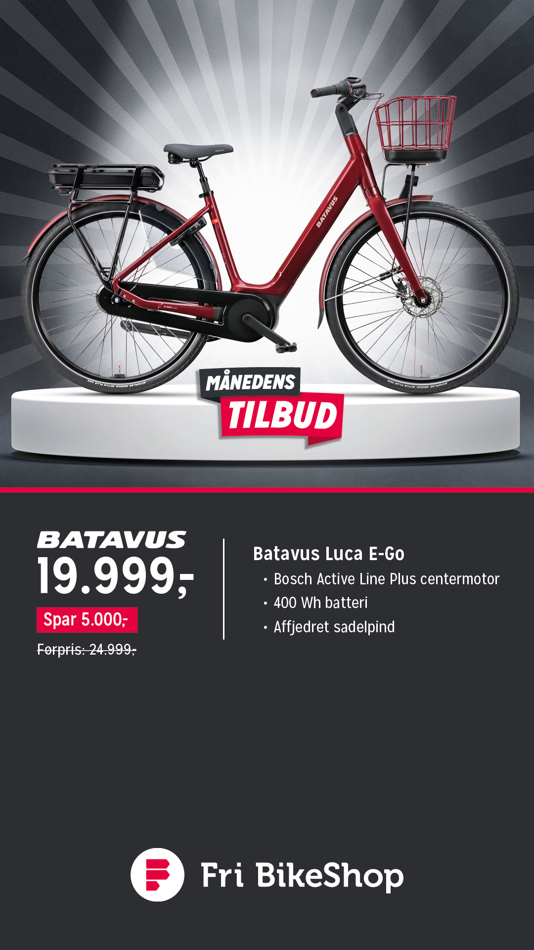 Fri BikeShop Facebook ad