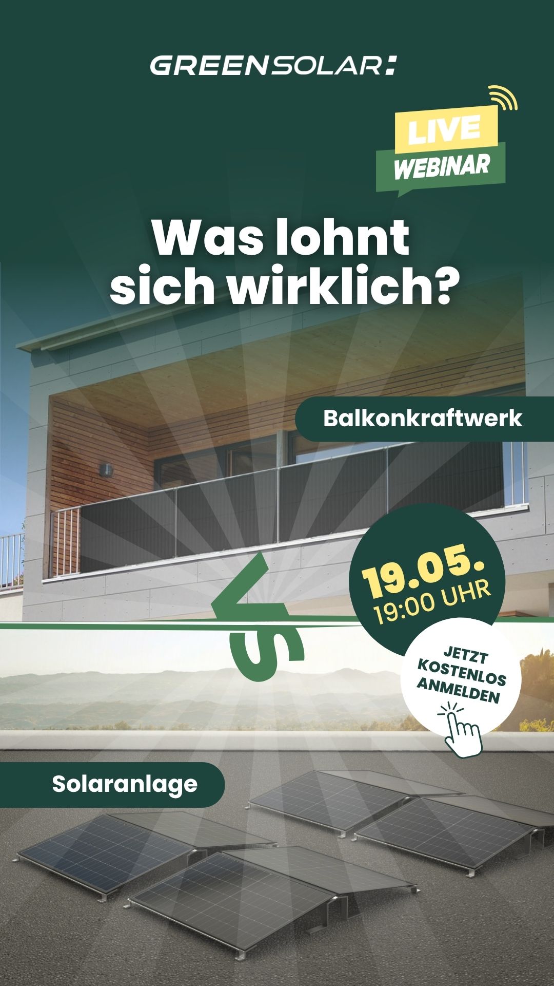 Green Solar Deutschland Facebook ad