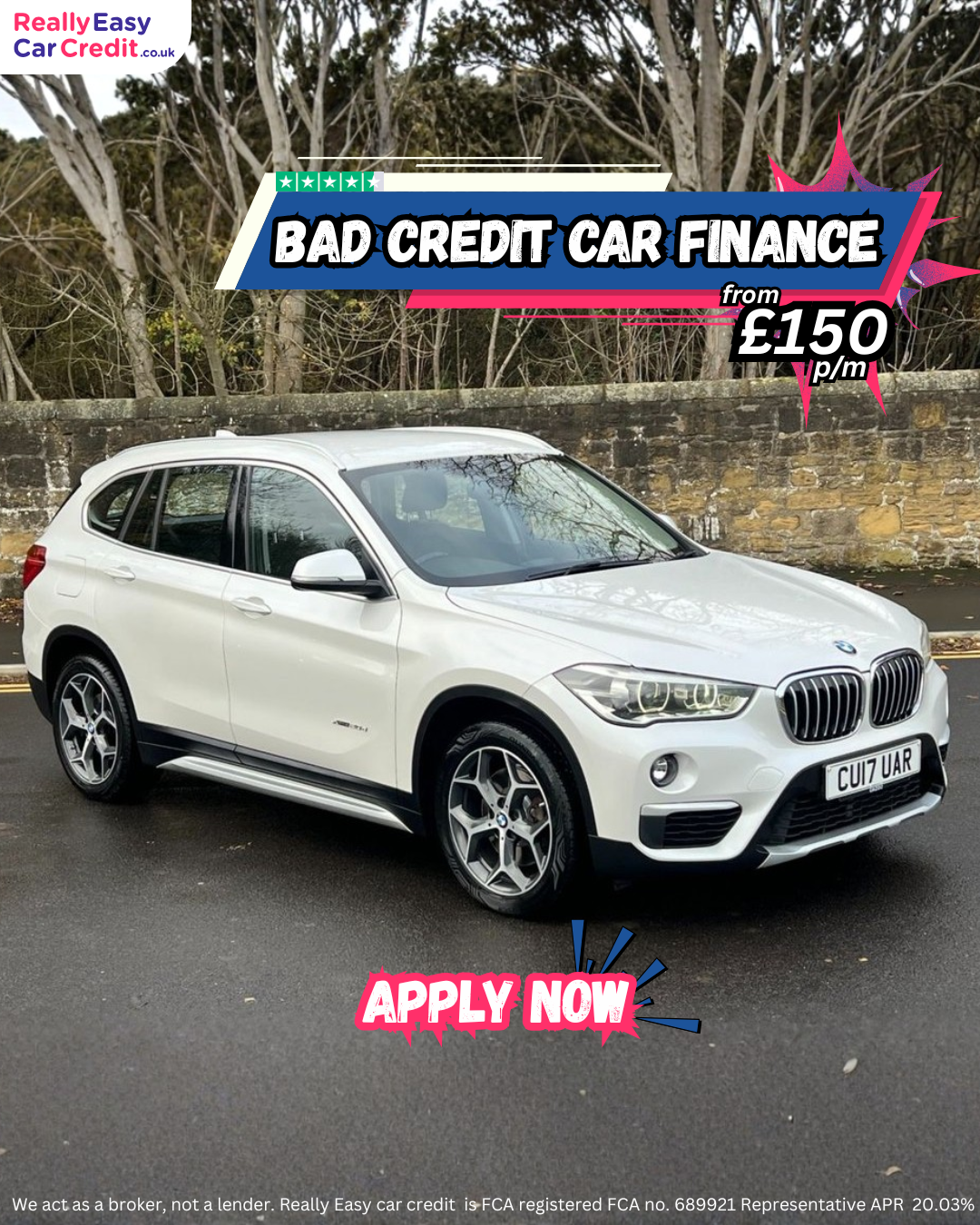 Really Easy Car Credit Facebook ad