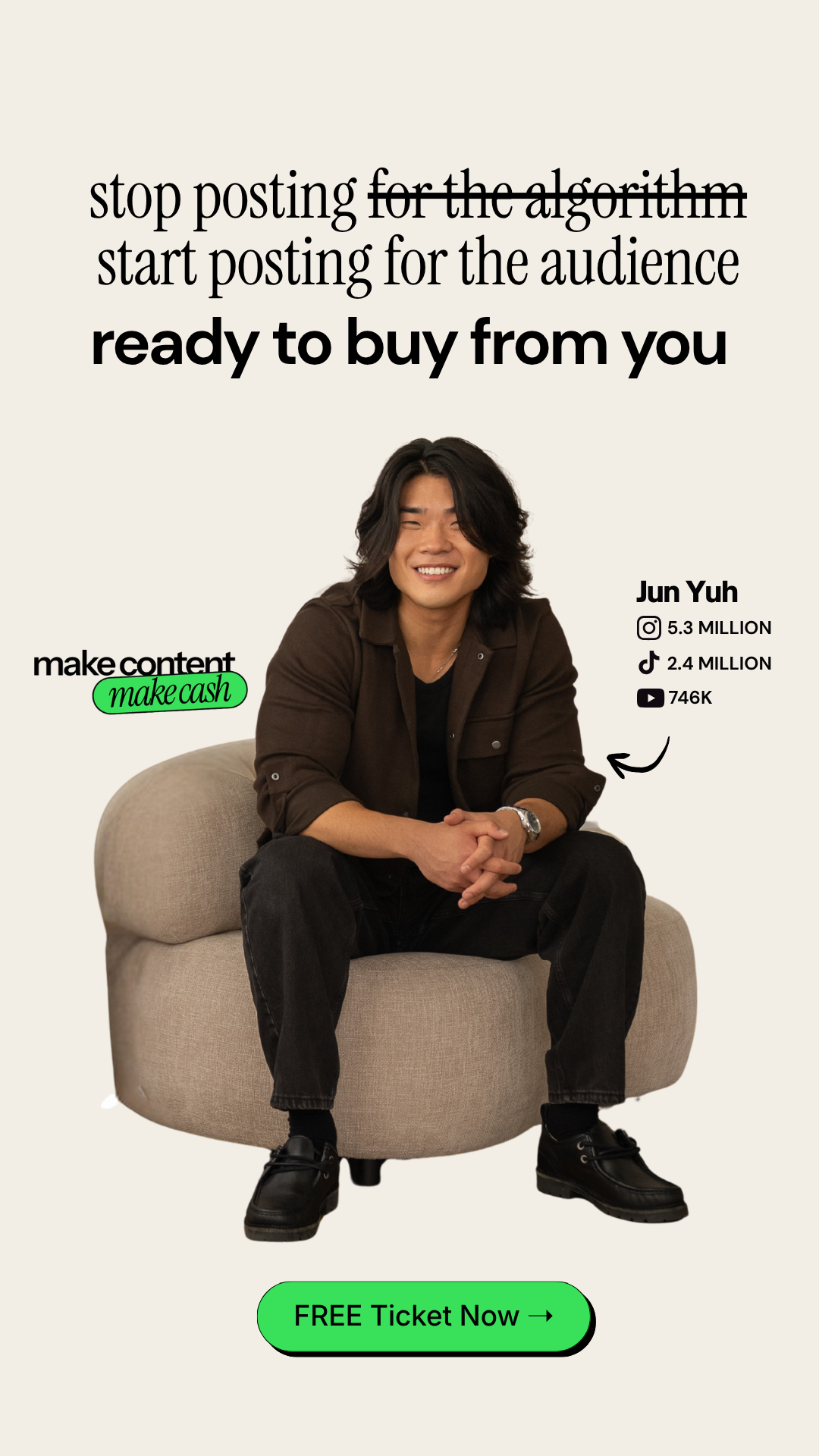 Jun Yuh Facebook ad