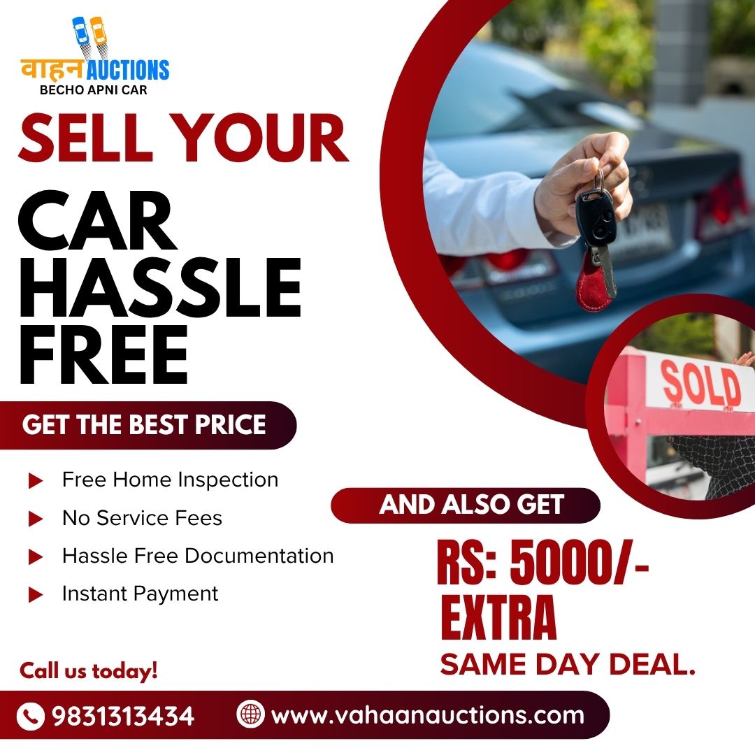 Vahaan Auctions Facebook ad
