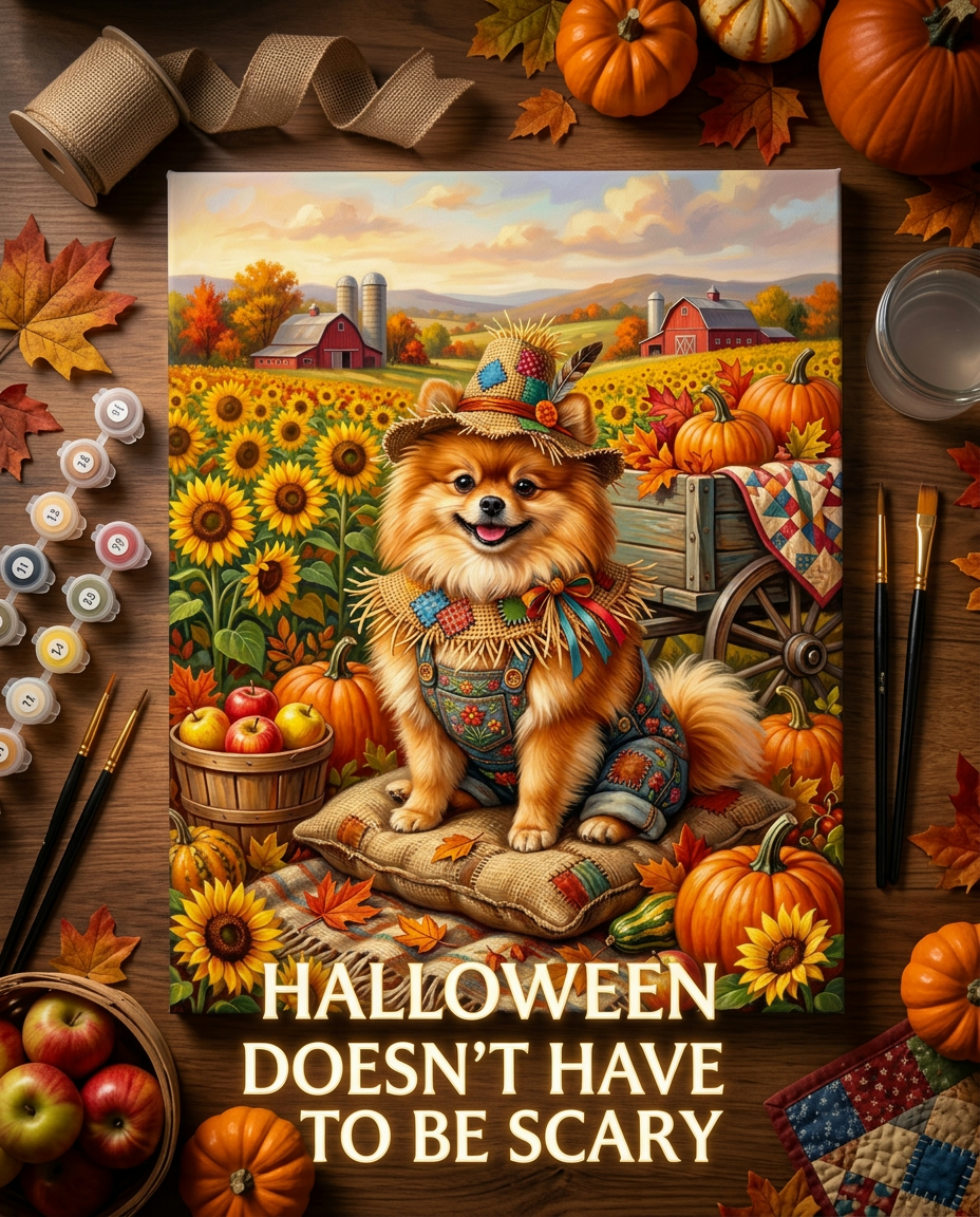 Craftoria Facebook ad: Your Cozy Halloween Hobby