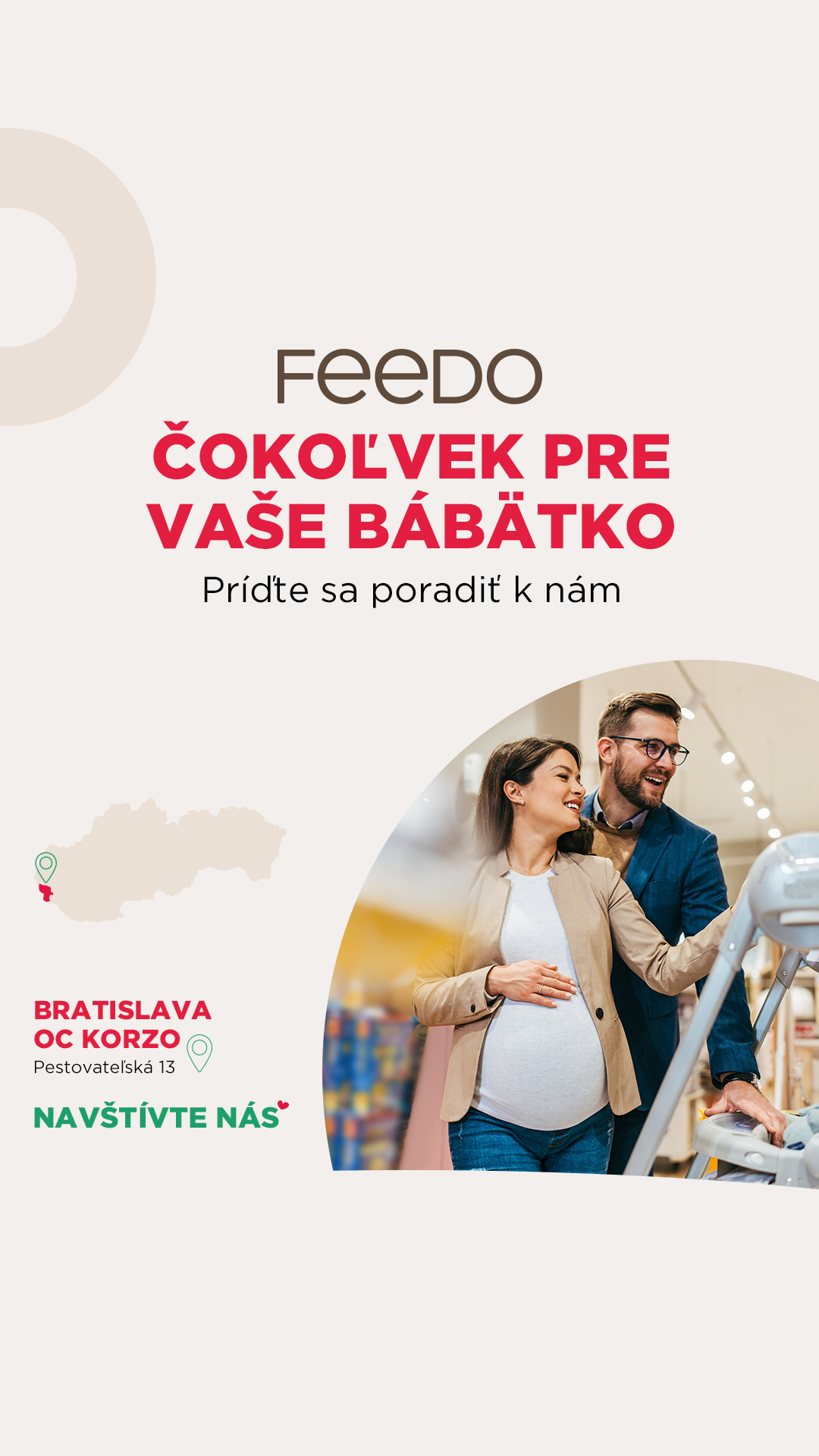 Feedo SK Facebook ad from Feb 6, 2026