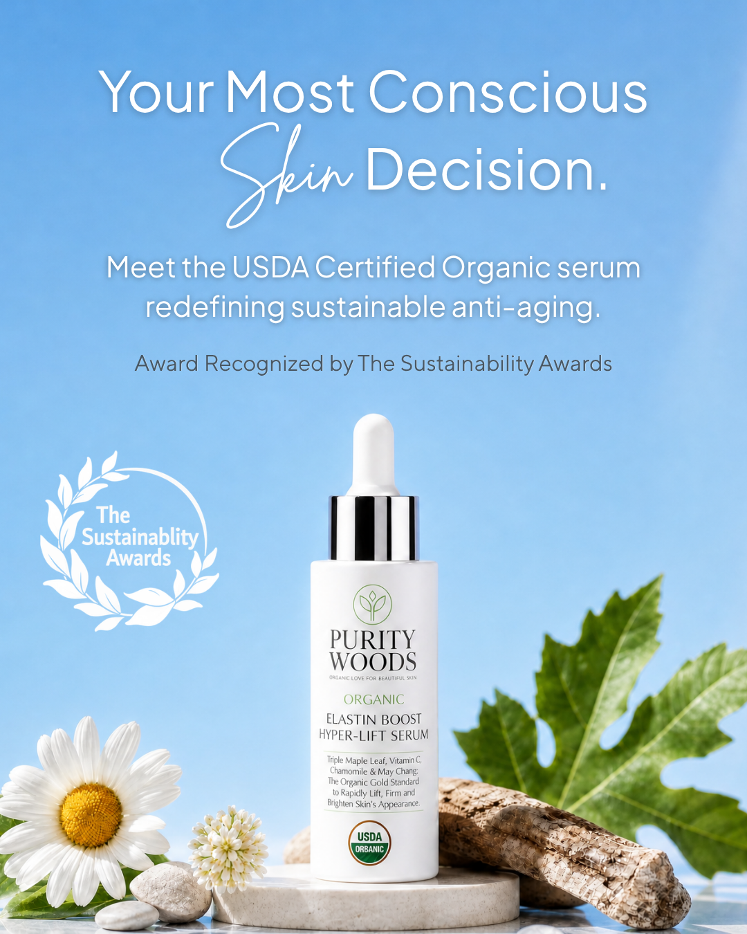 The Sustainability Awards Facebook ad