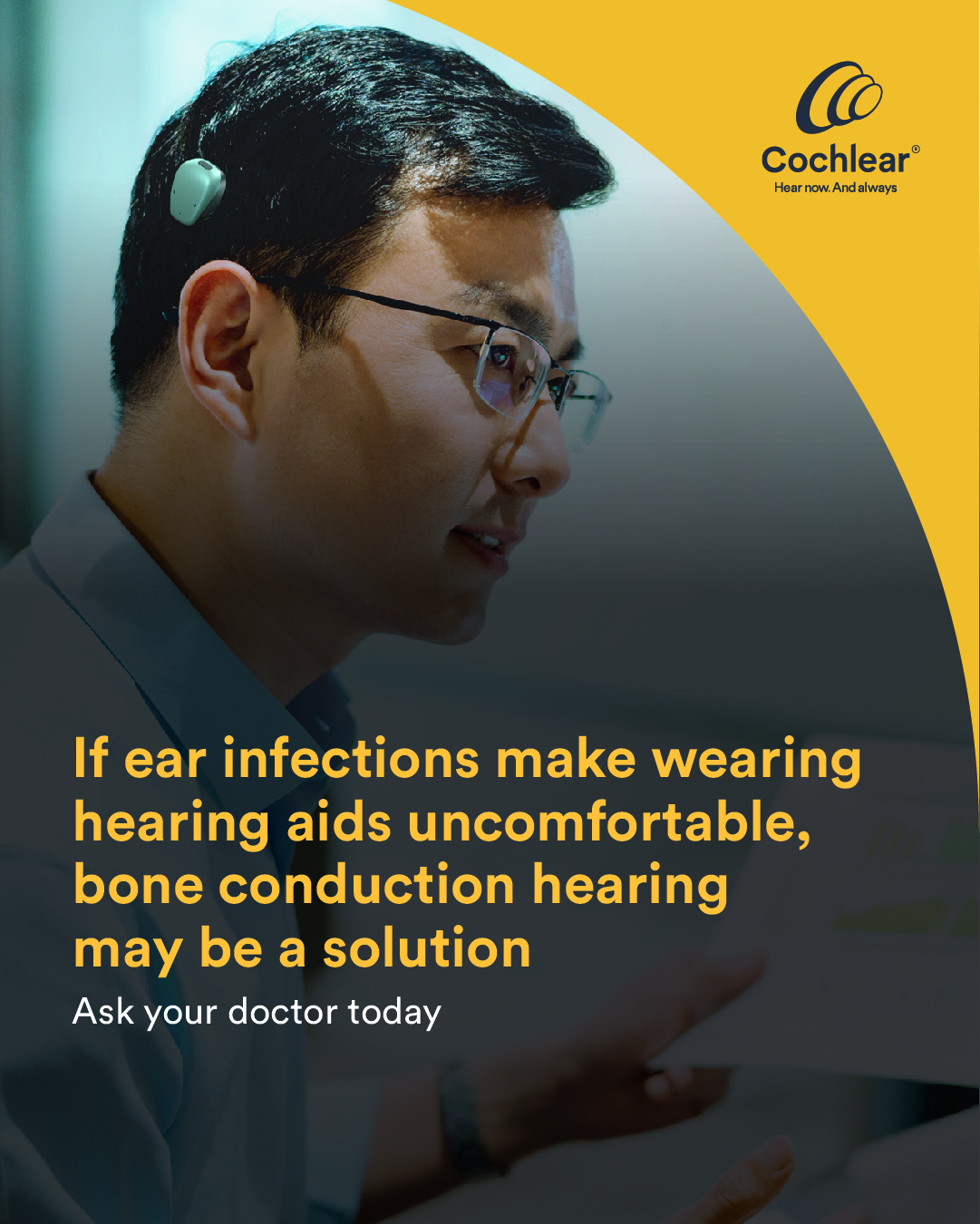 Cochlear Australia and New Zealand Facebook ad