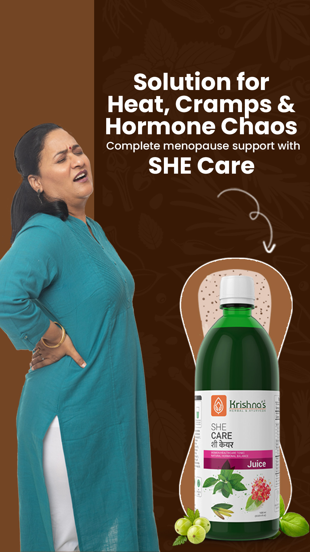 Krishna's Herbal & Ayurveda Facebook ad