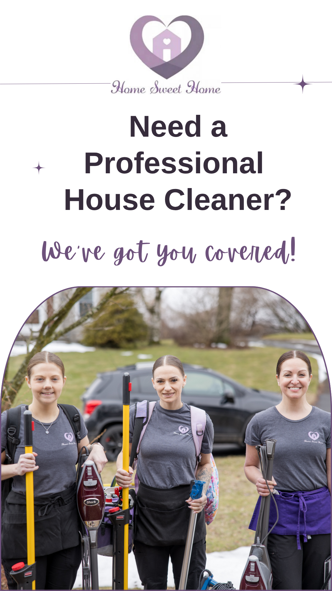 Home Sweet Home Cleaning & Gardening LLC Facebook ad