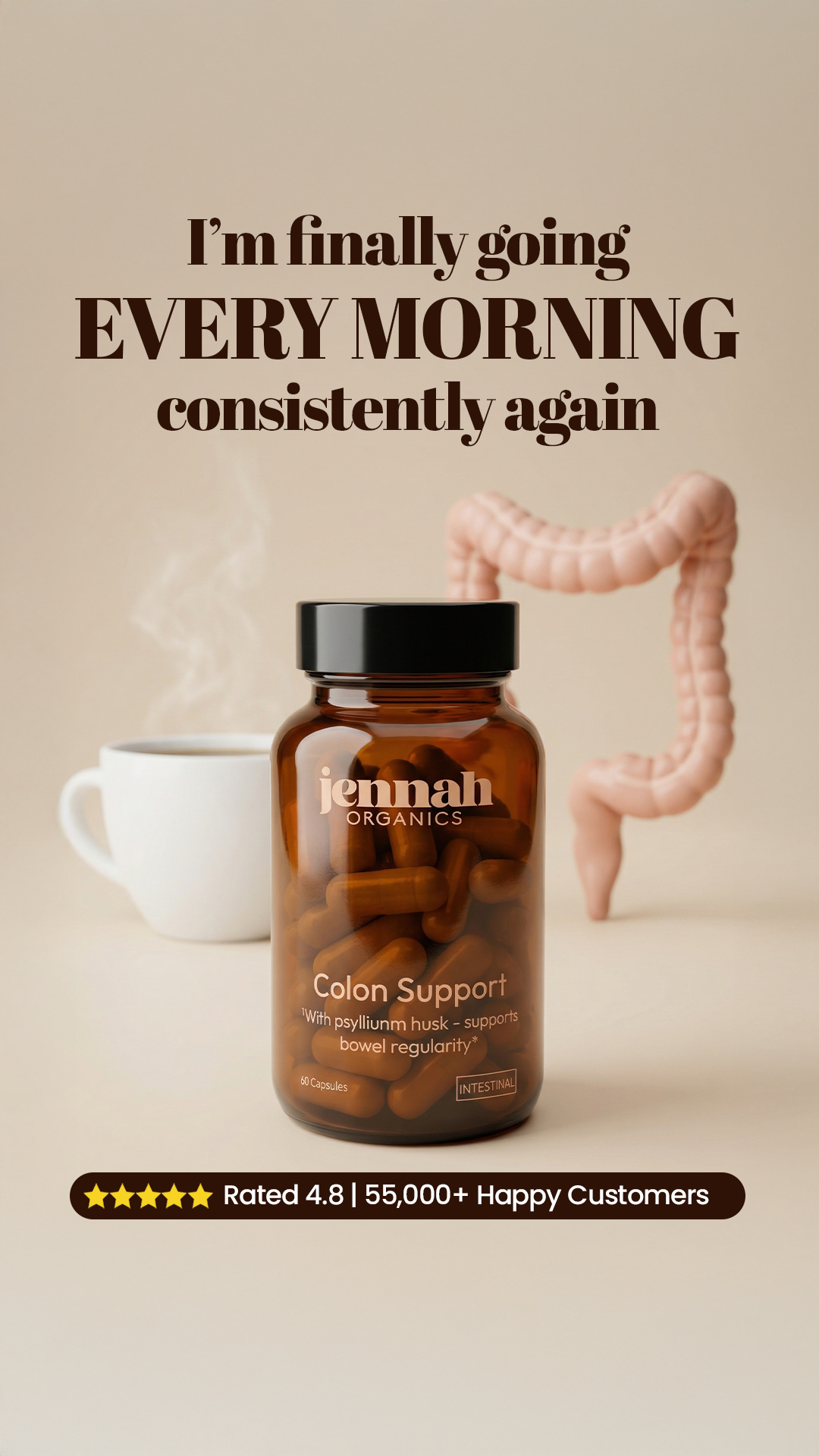Jennah Organics Facebook ad