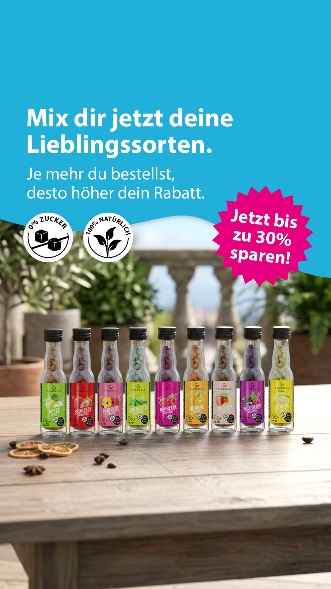 Teaballs Facebook ad