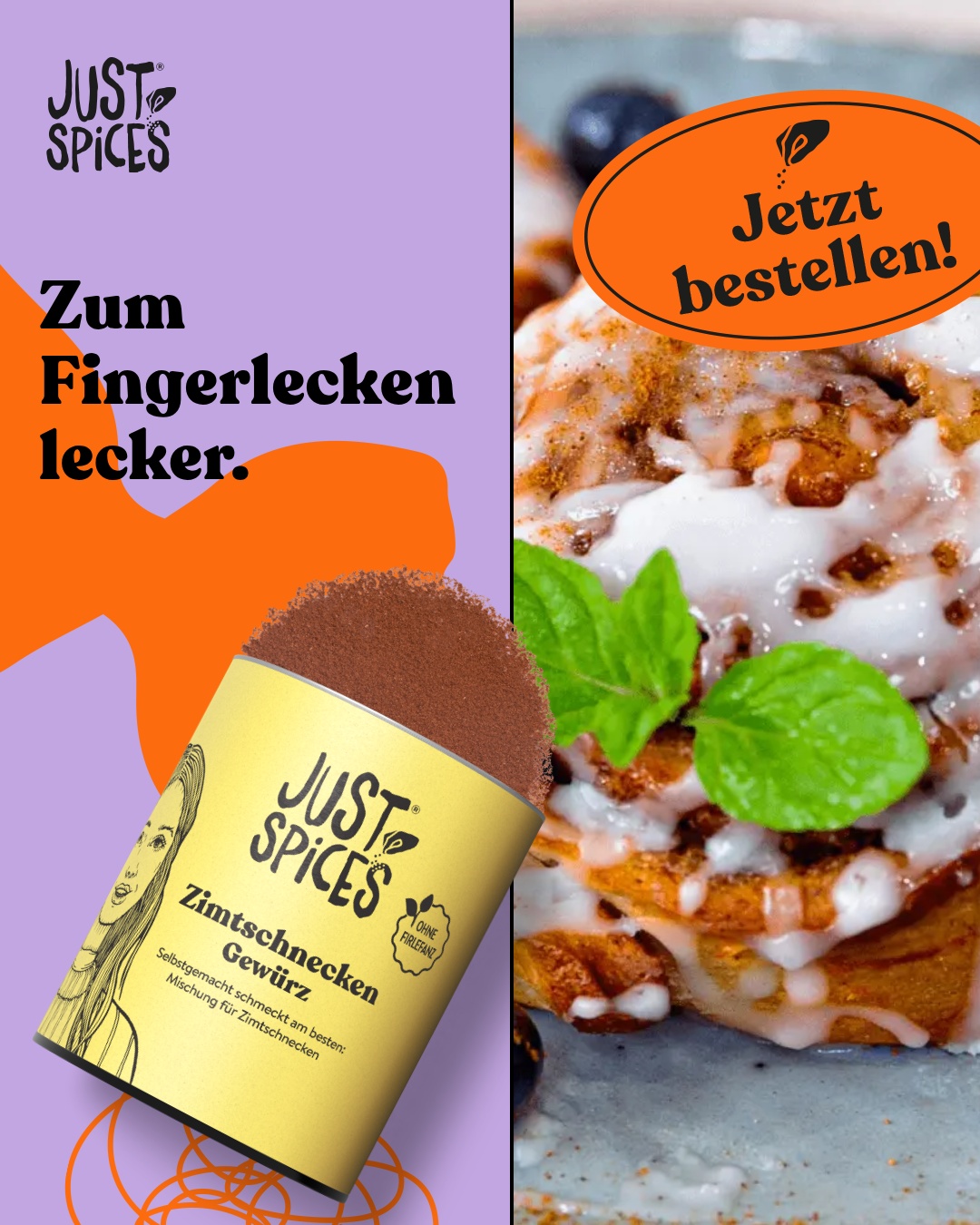 Just Spices Facebook ad
