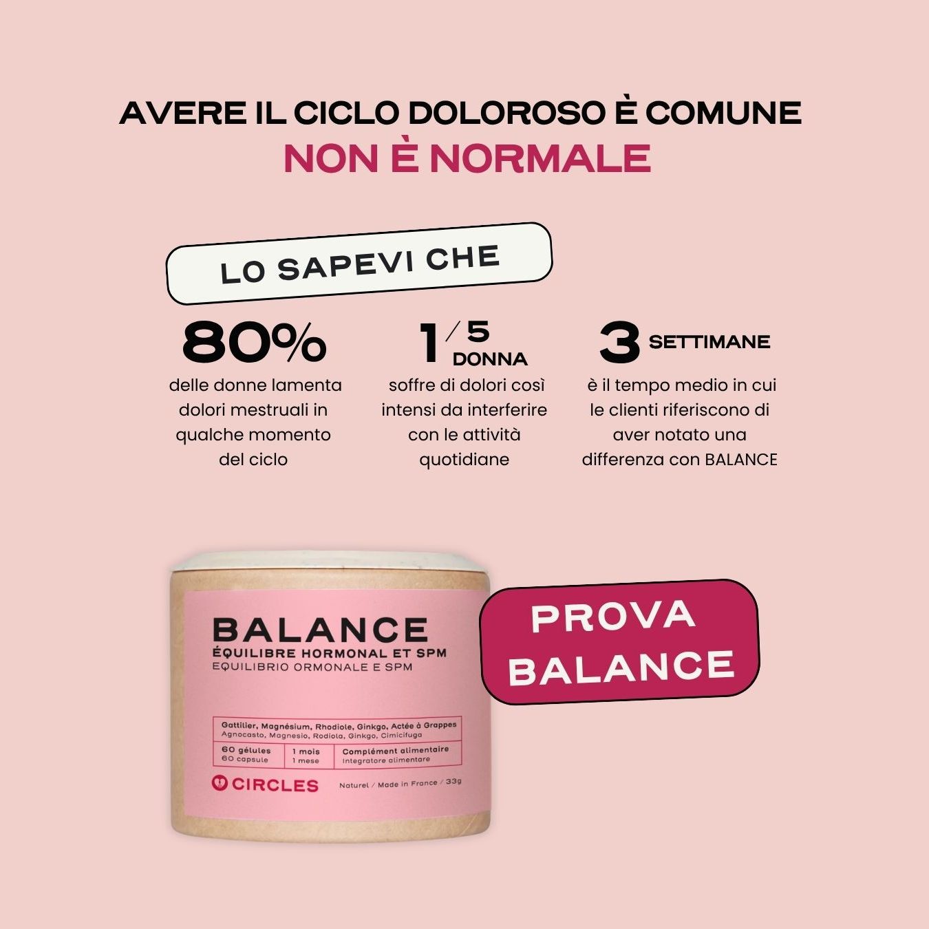Circles Italia Facebook ad