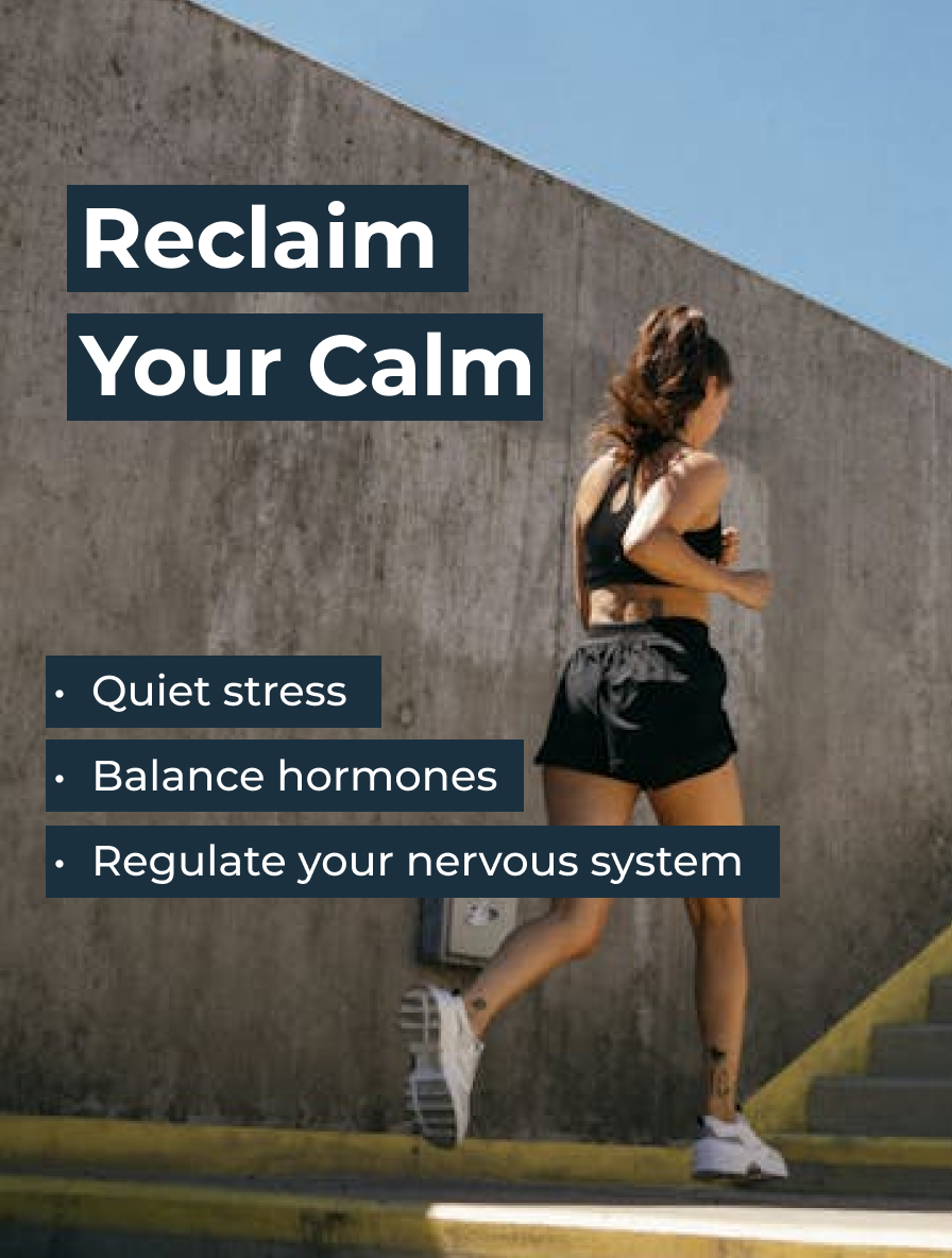 Aegis Formulas Facebook ad: Calm Your Body. Clear Your Head.