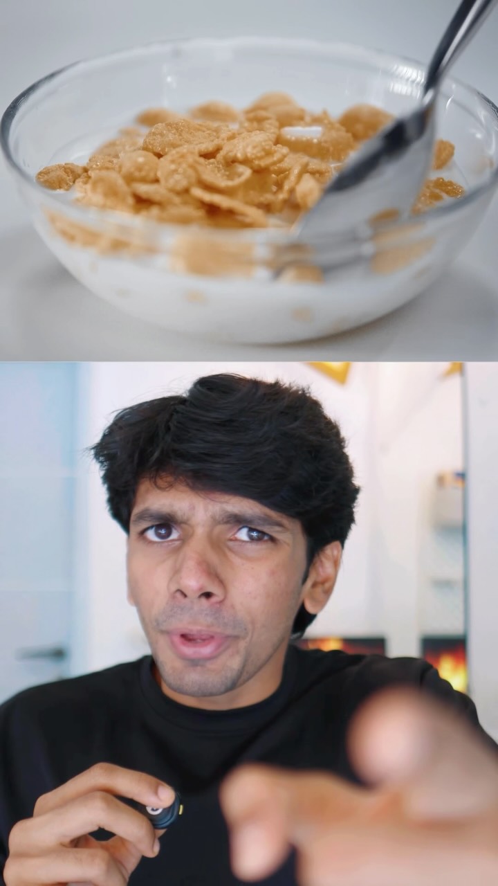 Getfitbykrish Facebook ad: Stop eating Corn Flakes TODAY!