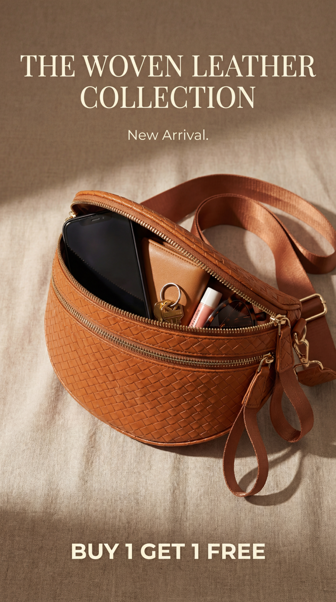 Emmafy Facebook ad: The Roomiest Crossbody Bag